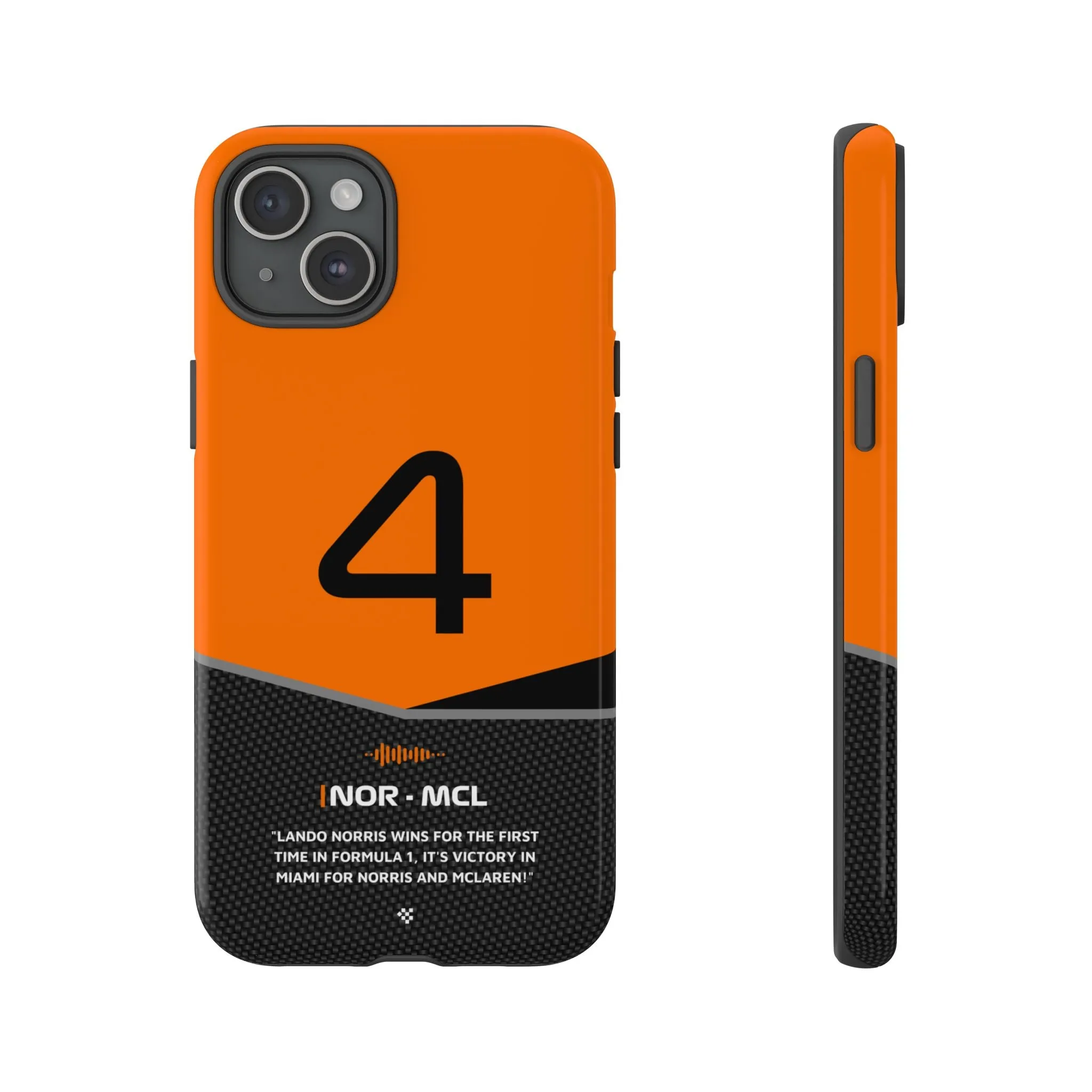 Lando Norris F1 Car Phone Case 2024