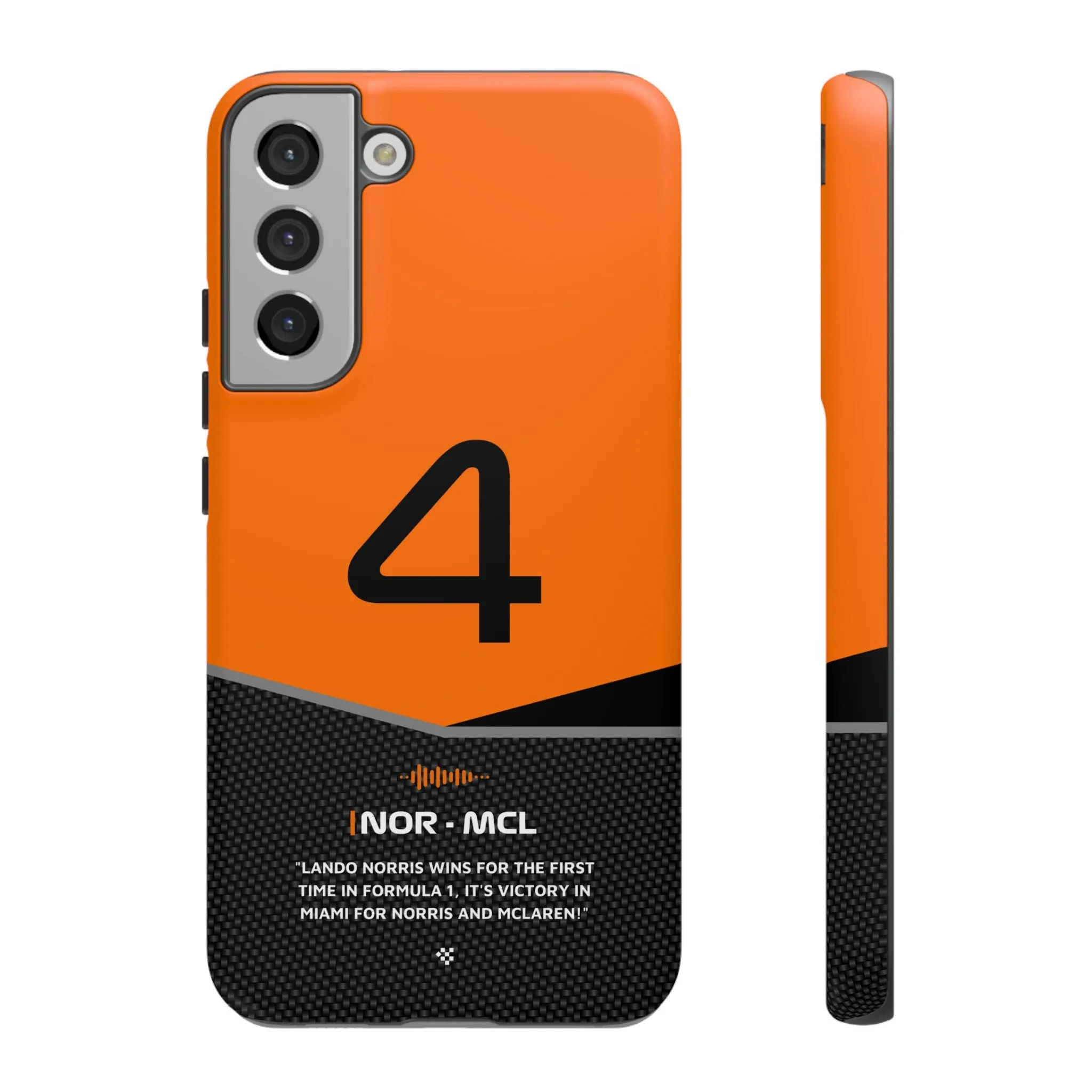 Lando Norris F1 Car Phone Case 2024