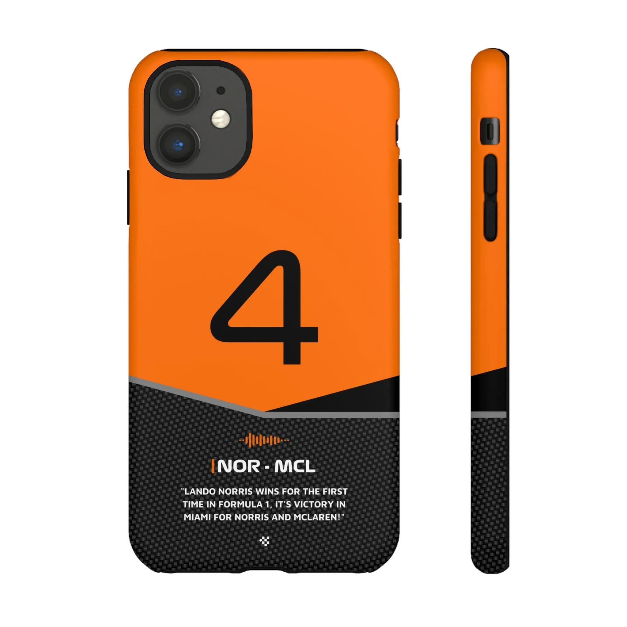 Lando Norris F1 Car Phone Case 2024