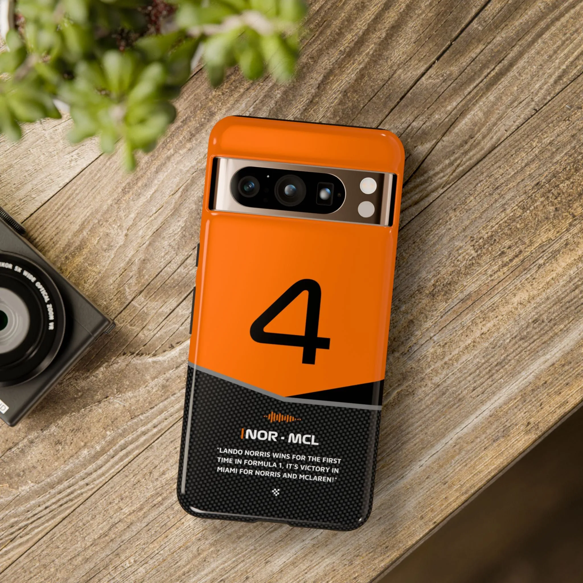 Lando Norris F1 Car Phone Case 2024