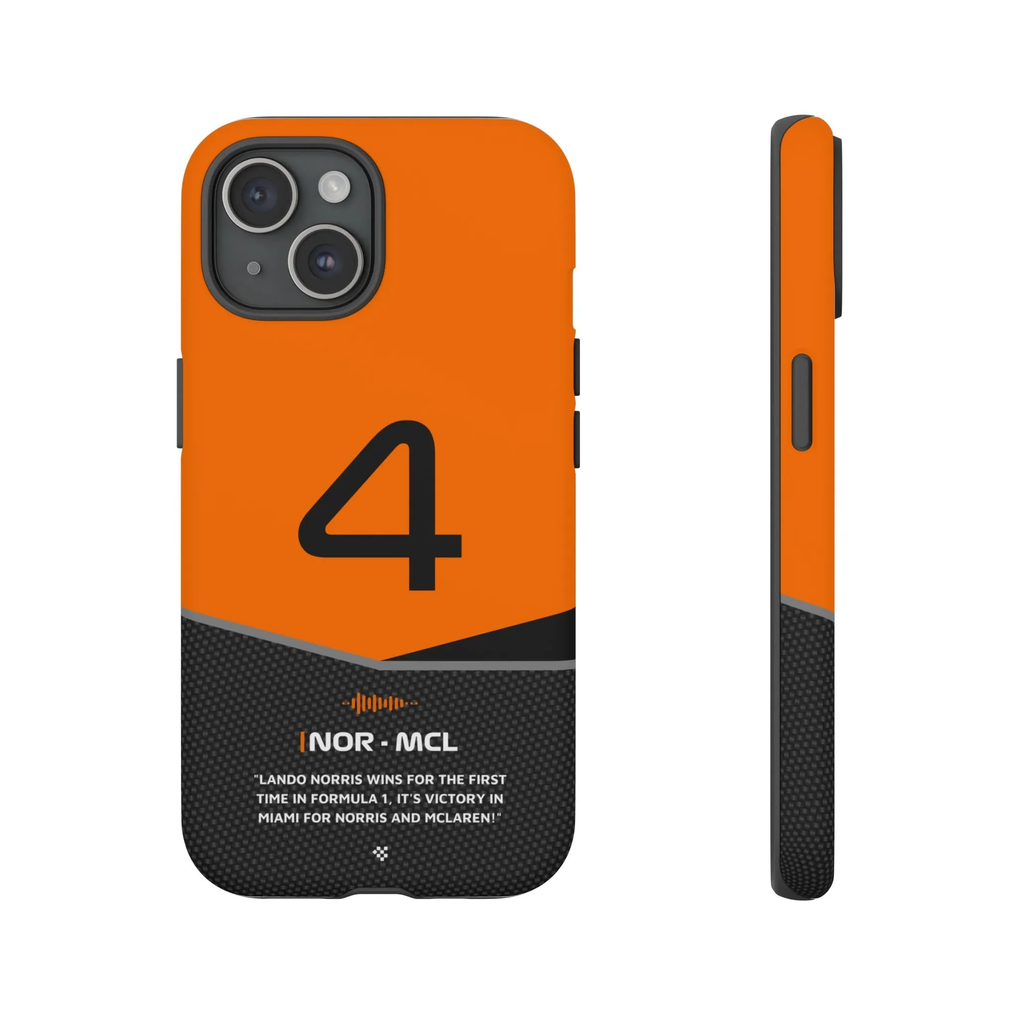 Lando Norris F1 Car Phone Case 2024
