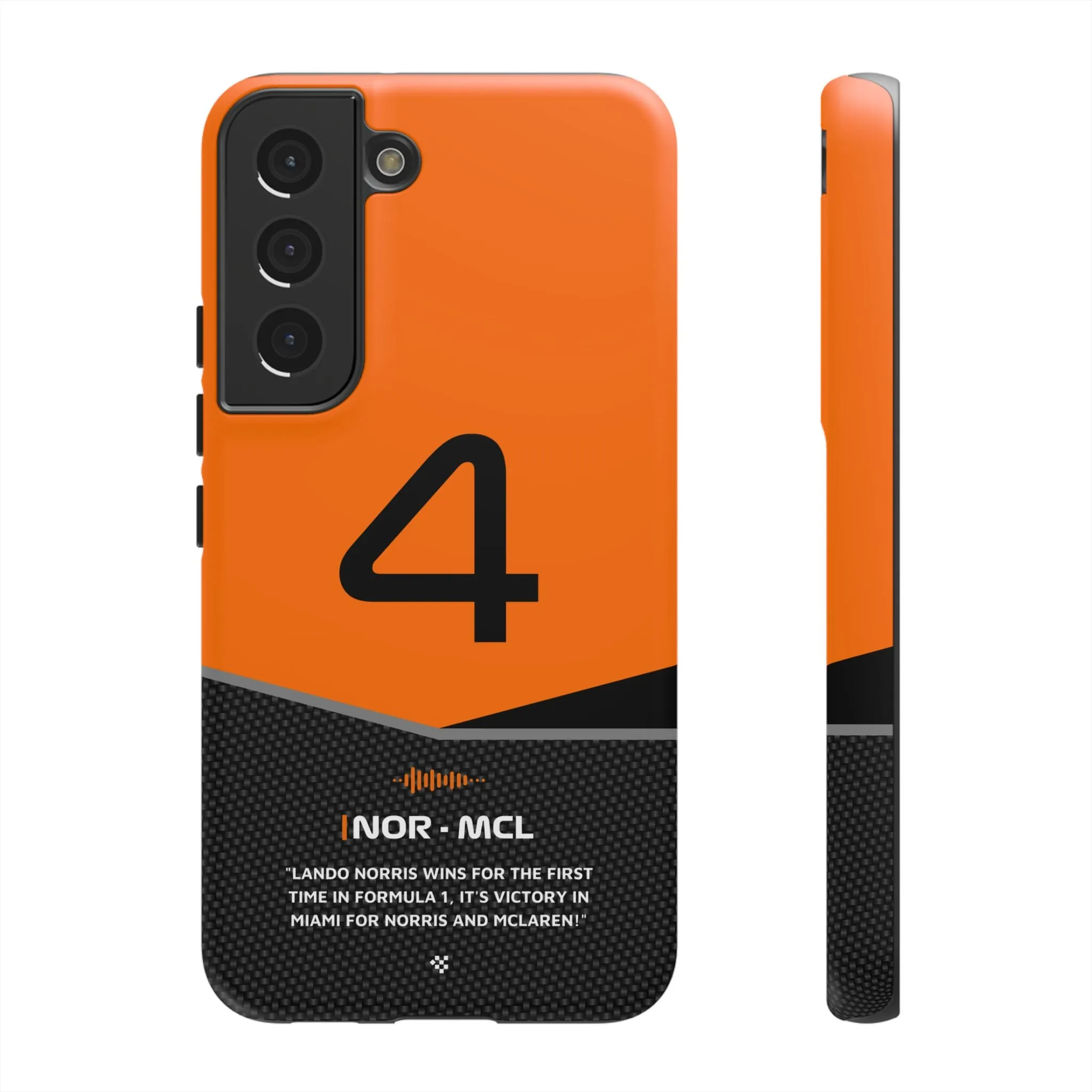 Lando Norris F1 Car Phone Case 2024