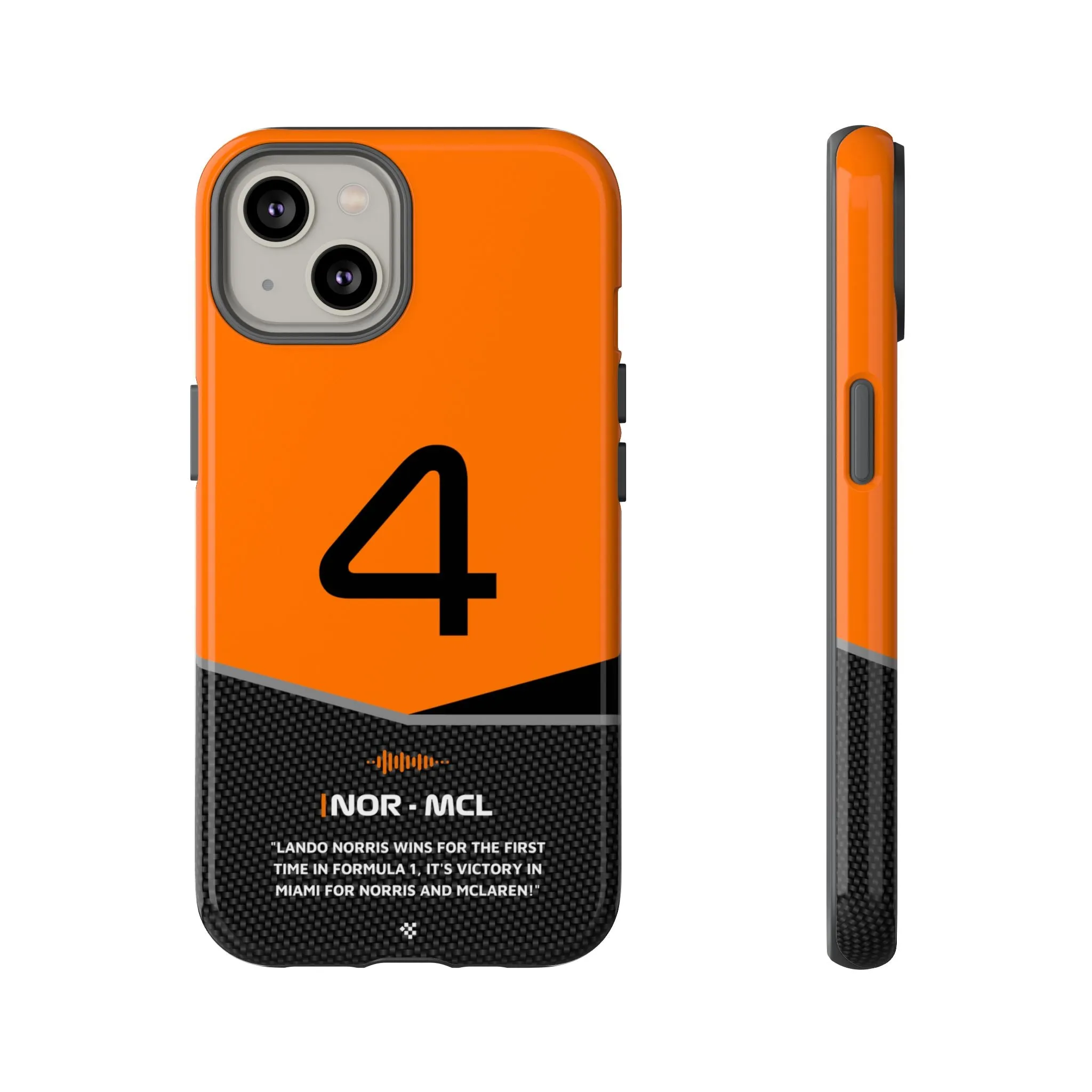 Lando Norris F1 Car Phone Case 2024