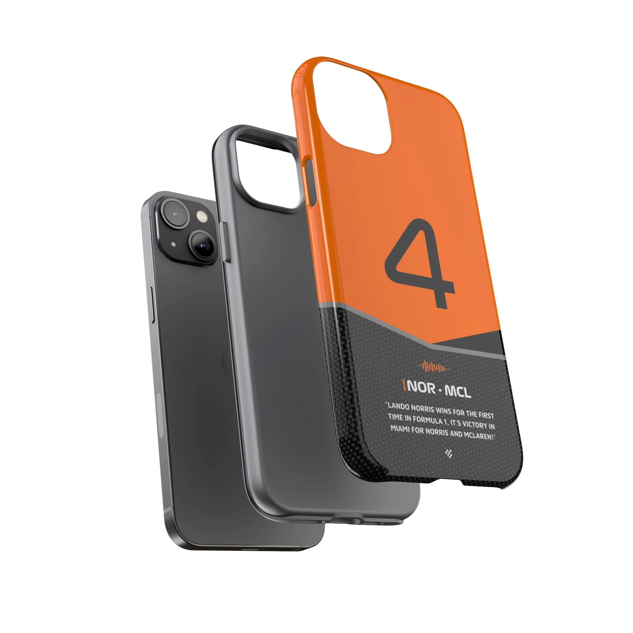 Lando Norris F1 Car Phone Case 2024