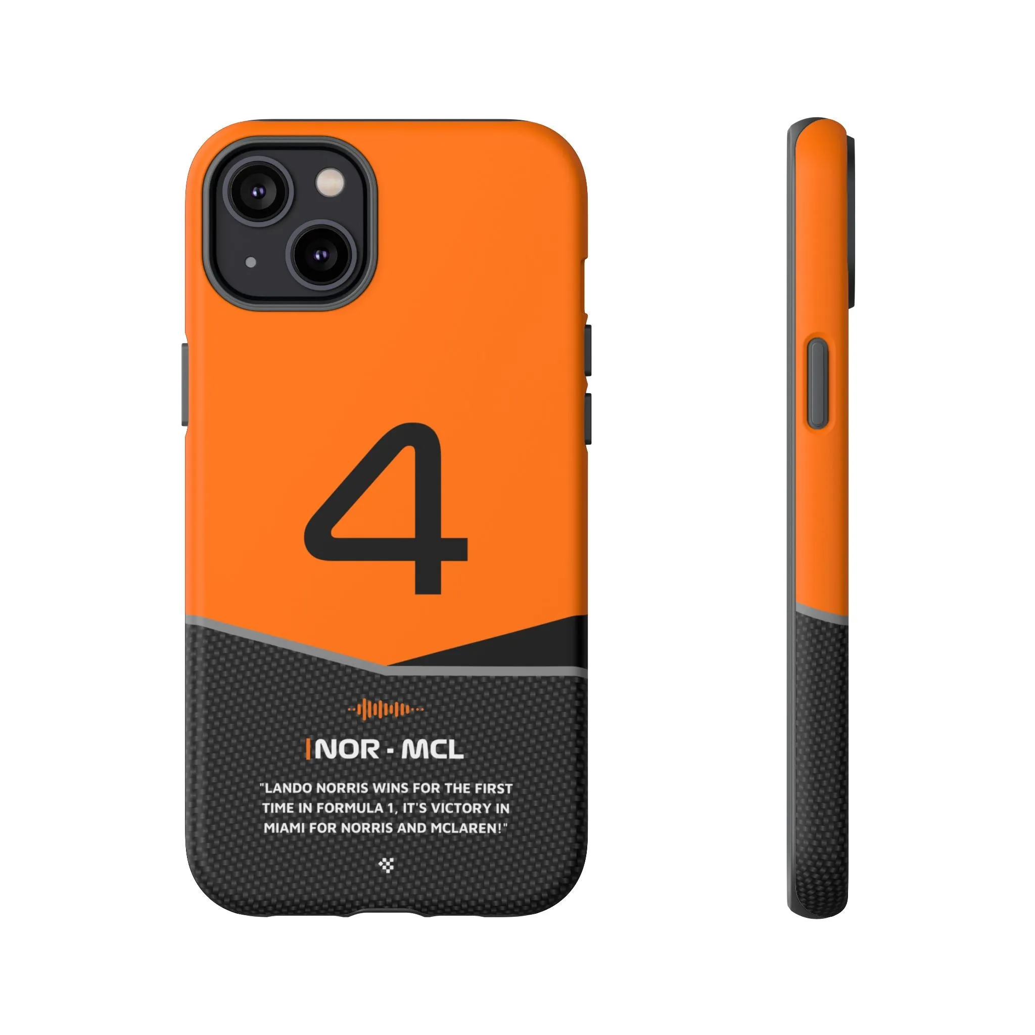 Lando Norris F1 Car Phone Case 2024
