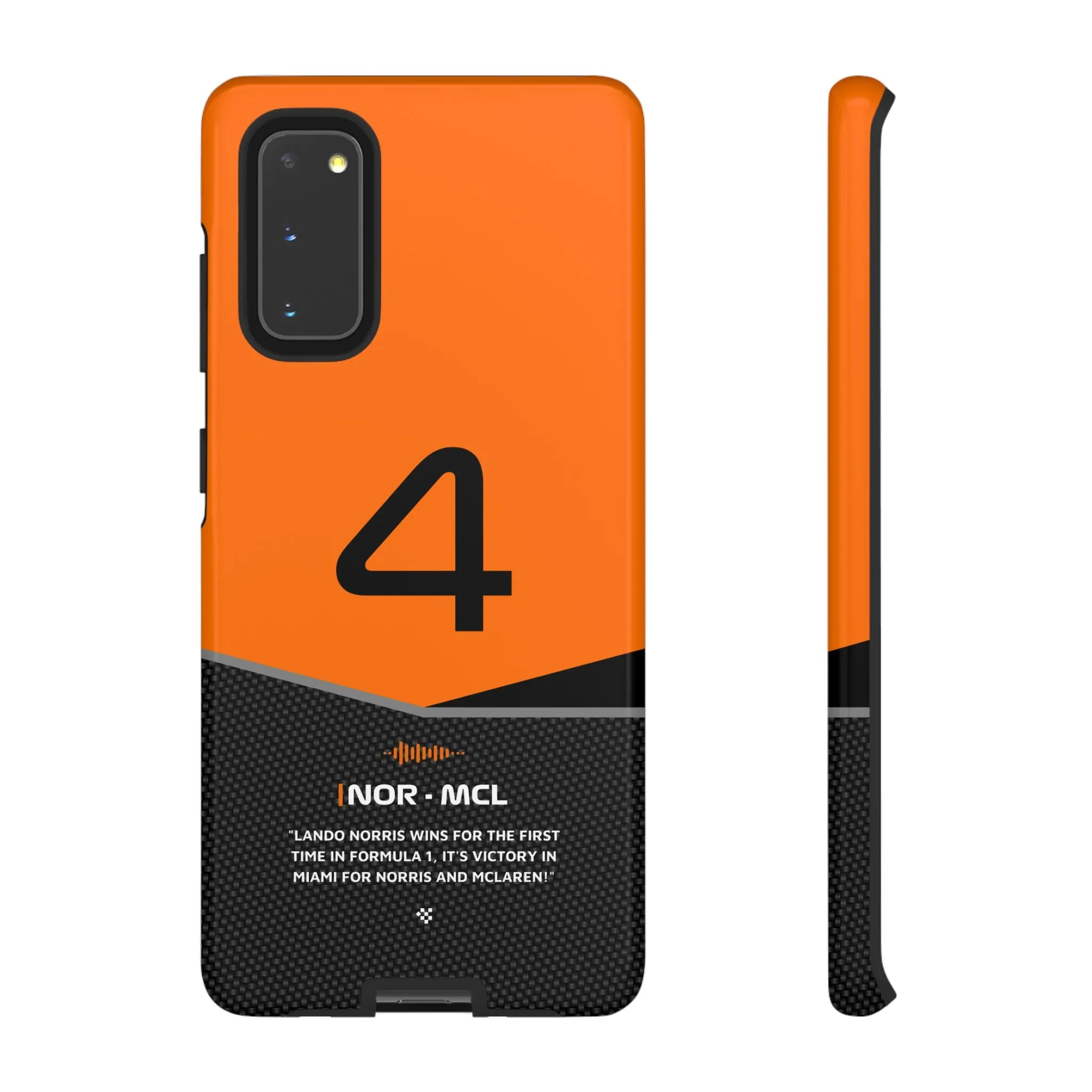 Lando Norris F1 Car Phone Case 2024