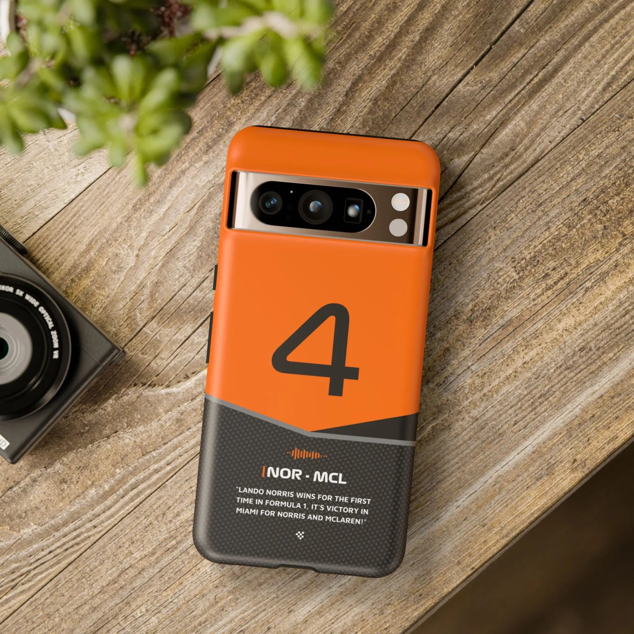 Lando Norris F1 Car Phone Case 2024