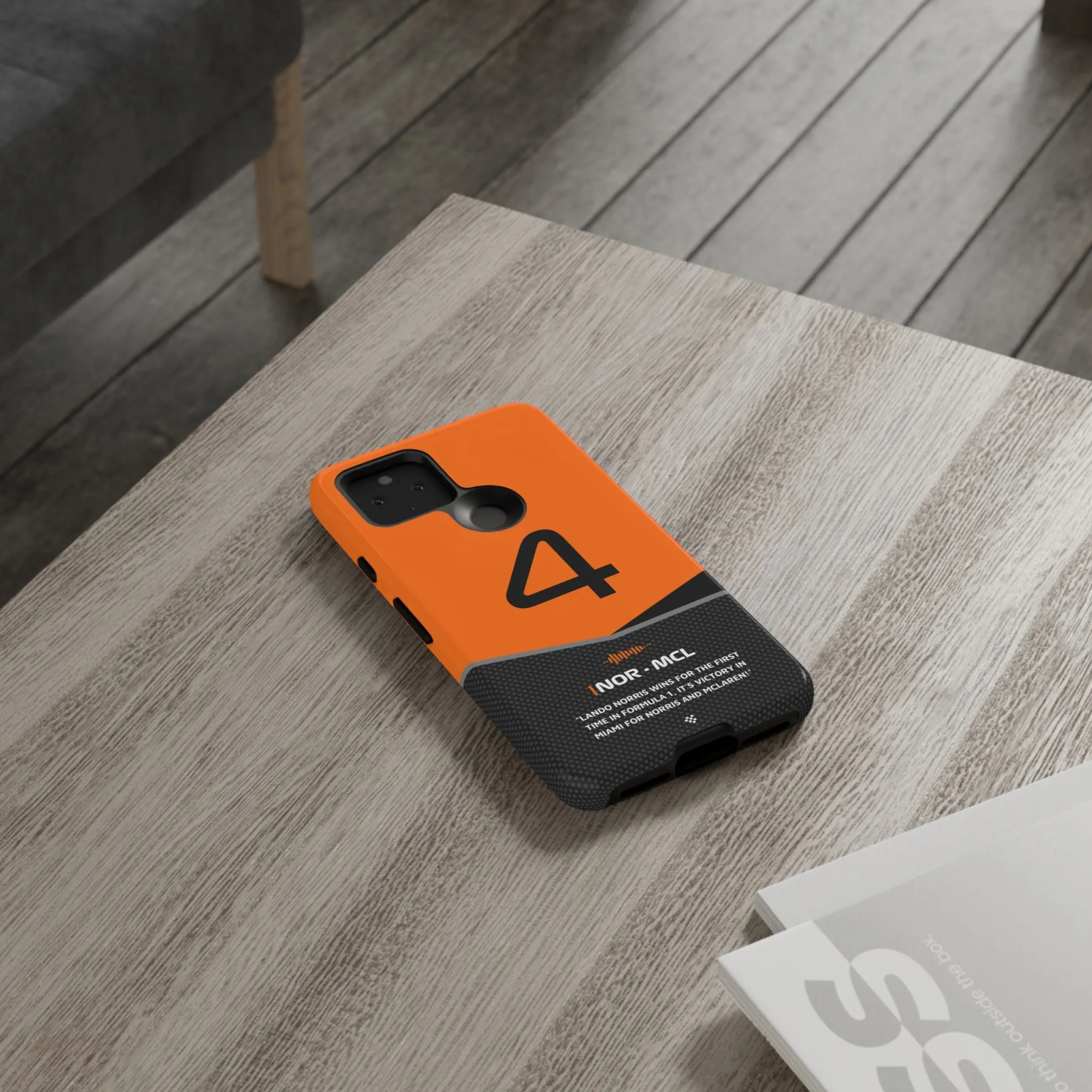 Lando Norris F1 Car Phone Case 2024