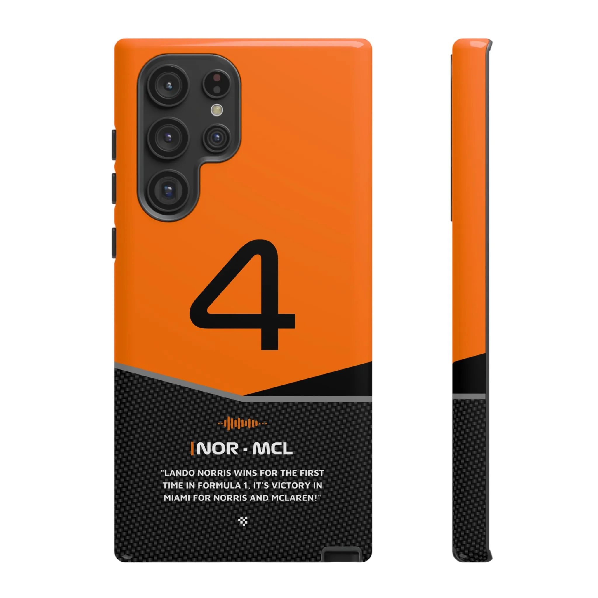 Lando Norris F1 Car Phone Case 2024