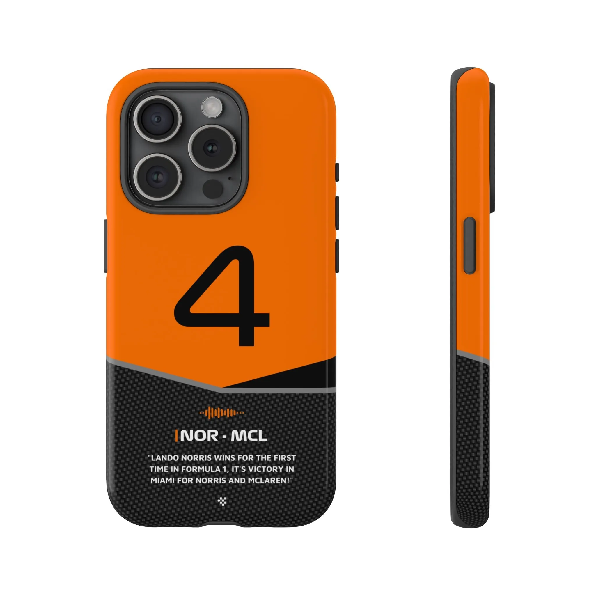 Lando Norris F1 Car Phone Case 2024