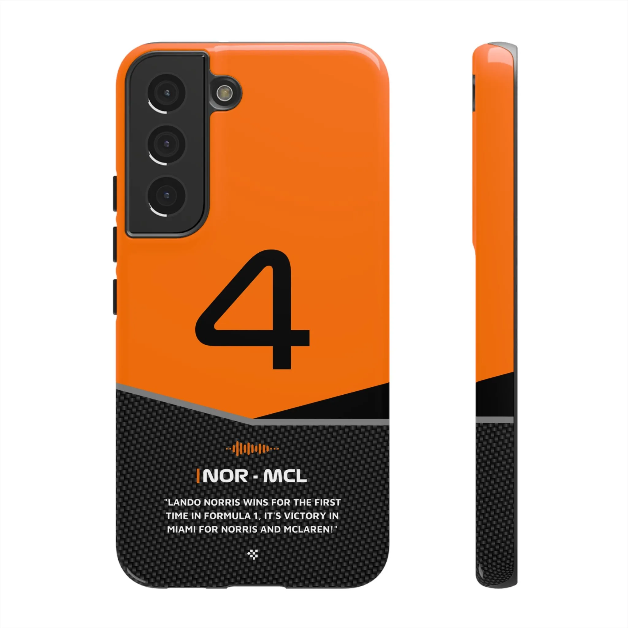 Lando Norris F1 Car Phone Case 2024