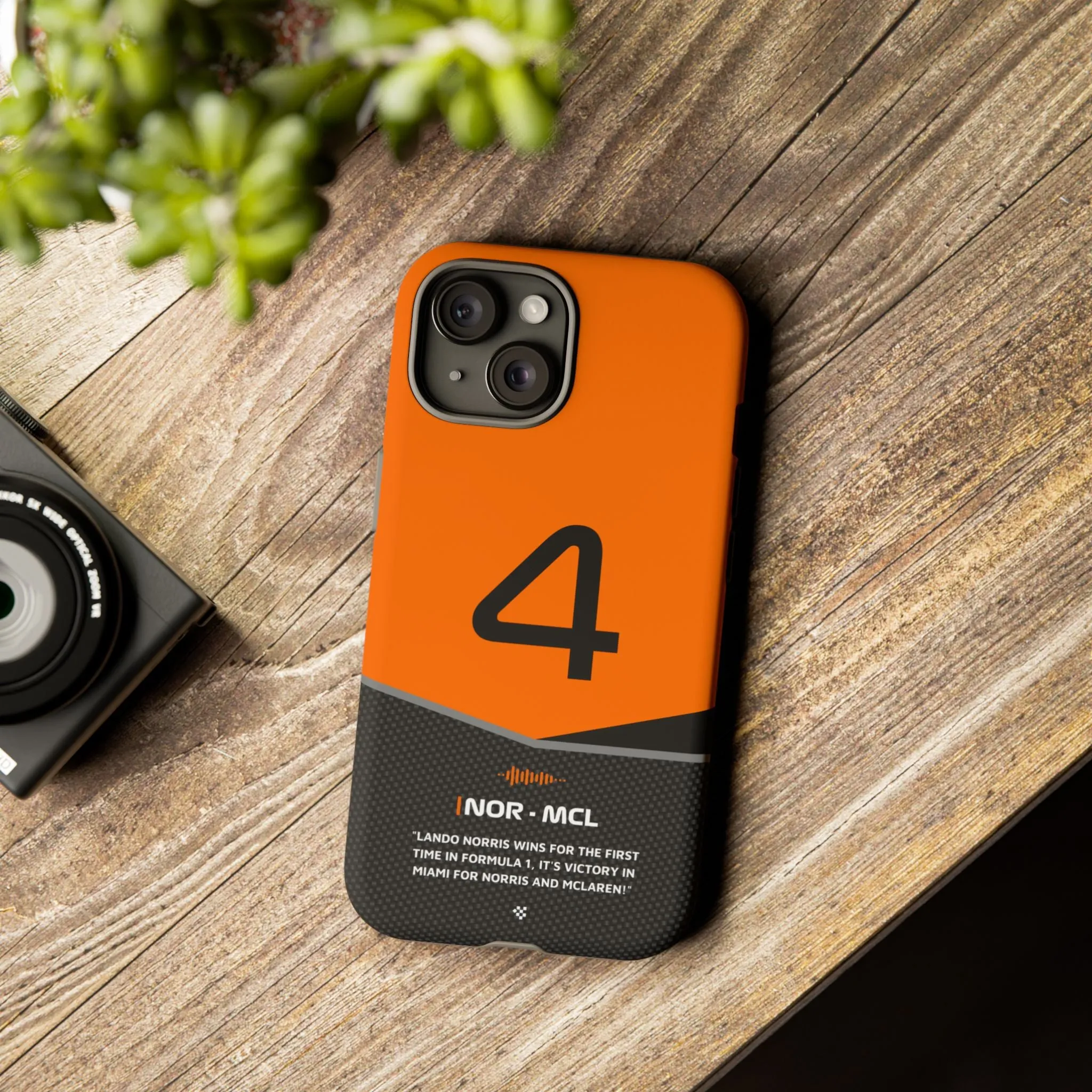 Lando Norris F1 Car Phone Case 2024