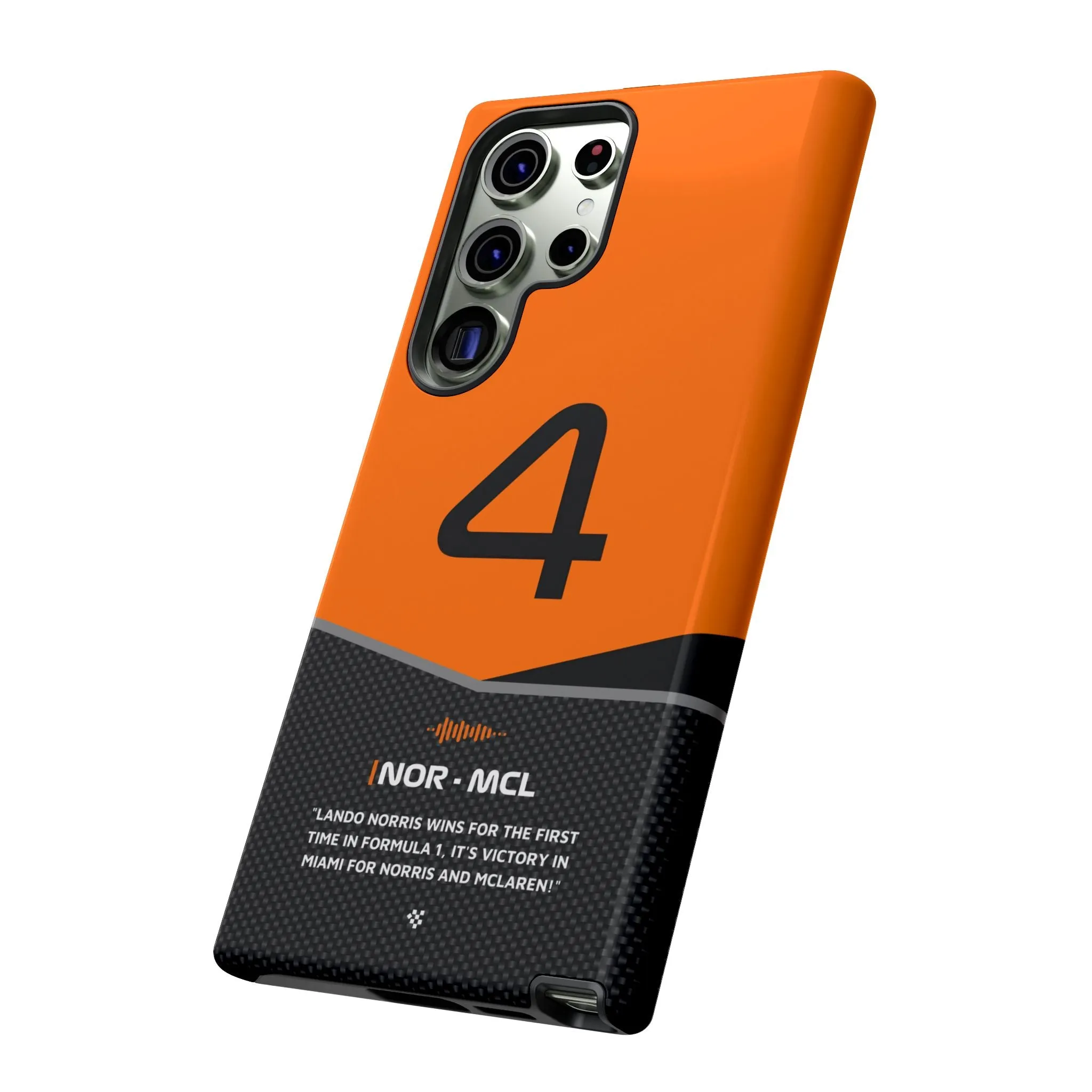 Lando Norris F1 Car Phone Case 2024