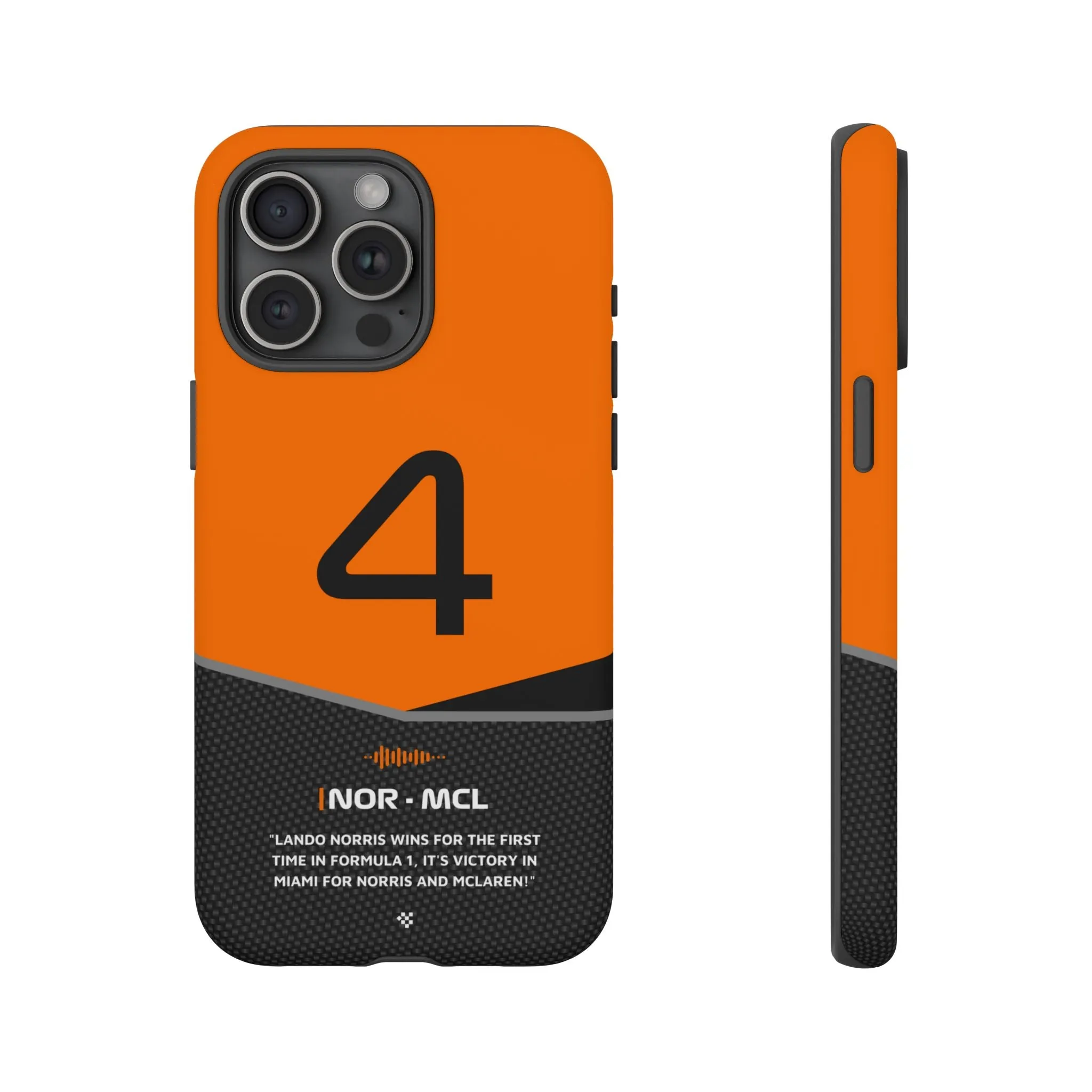 Lando Norris F1 Car Phone Case 2024