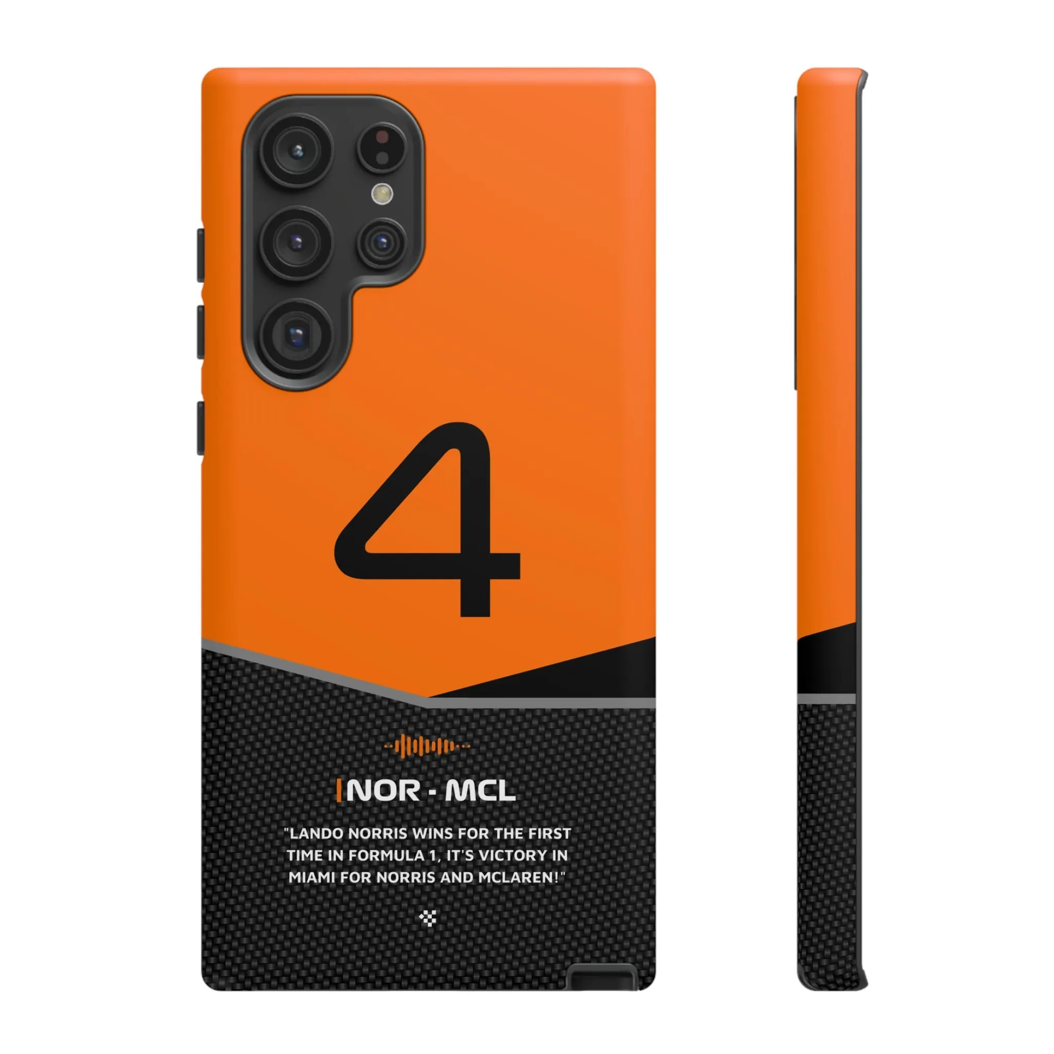 Lando Norris F1 Car Phone Case 2024
