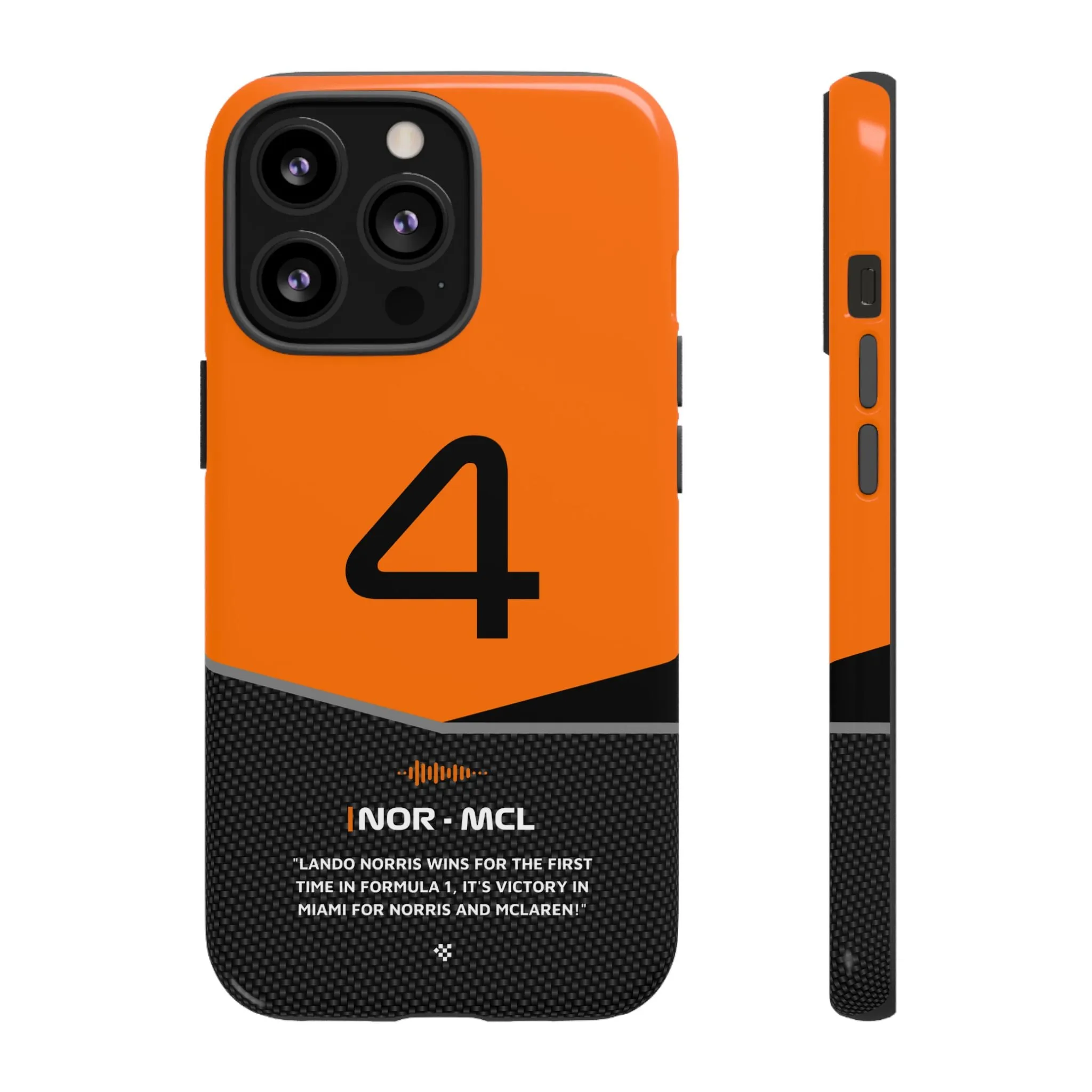 Lando Norris F1 Car Phone Case 2024
