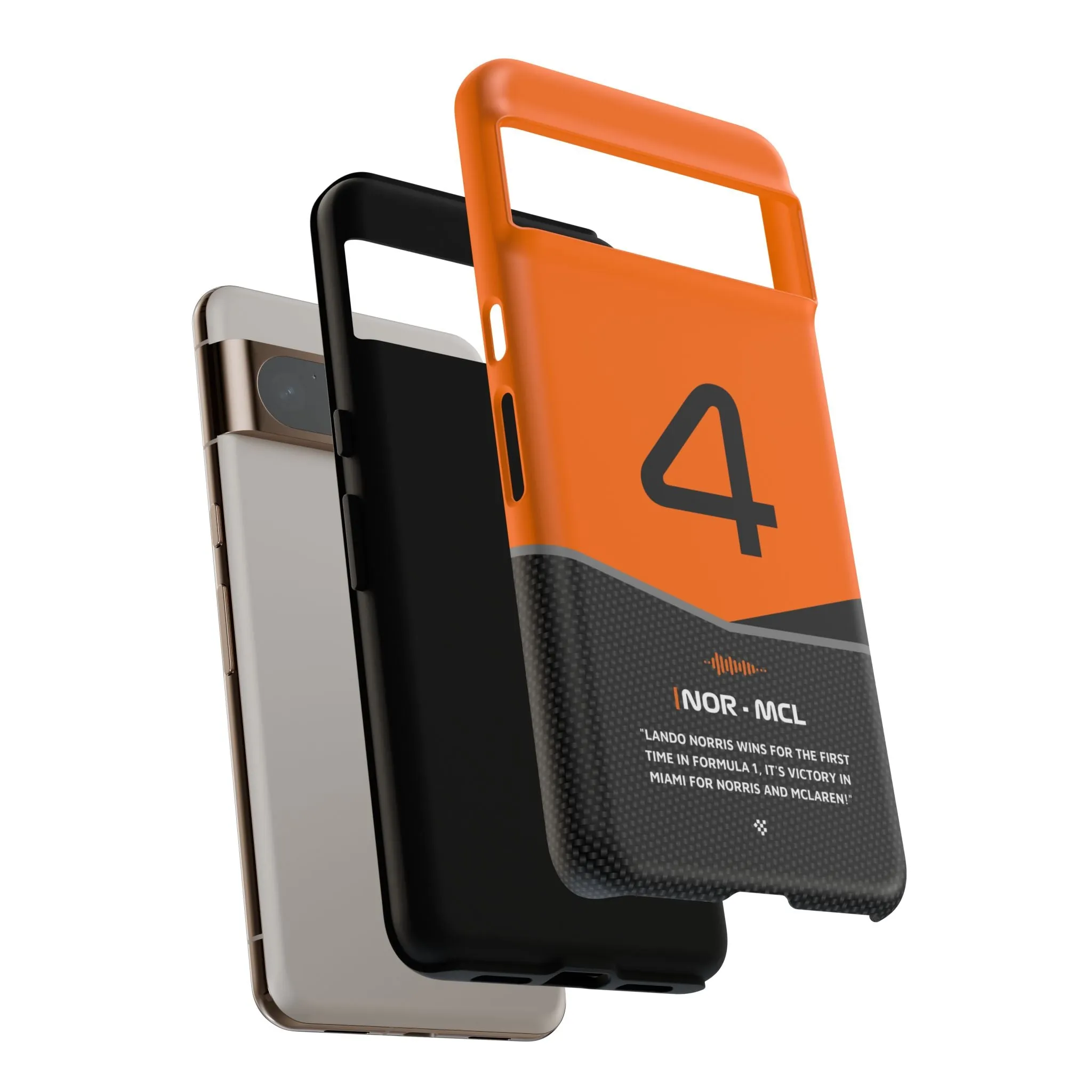 Lando Norris F1 Car Phone Case 2024