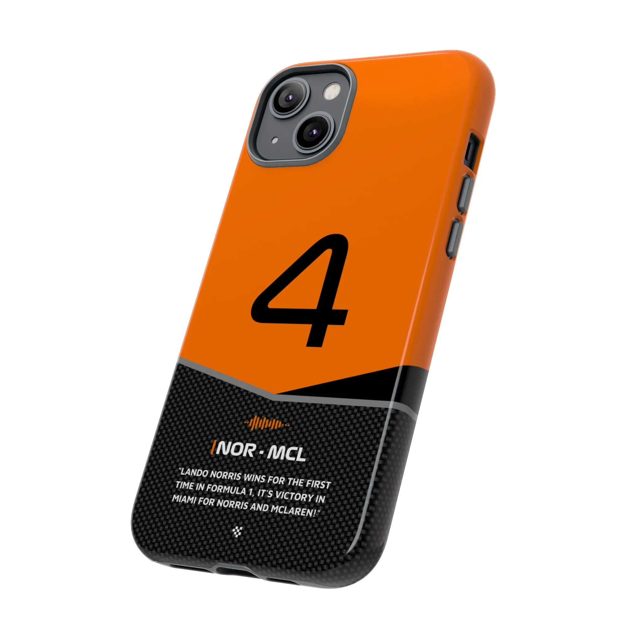 Lando Norris F1 Car Phone Case 2024