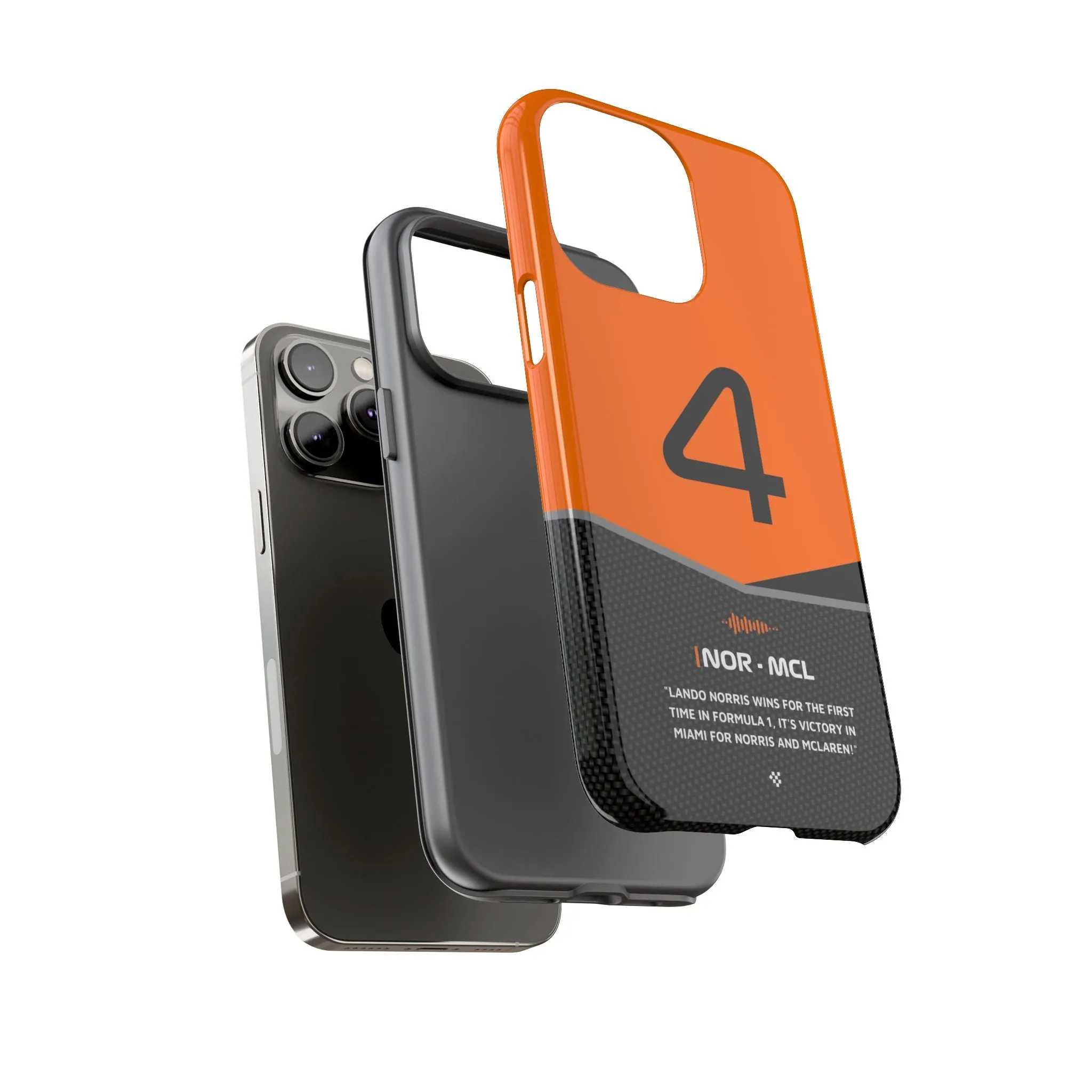 Lando Norris F1 Car Phone Case 2024