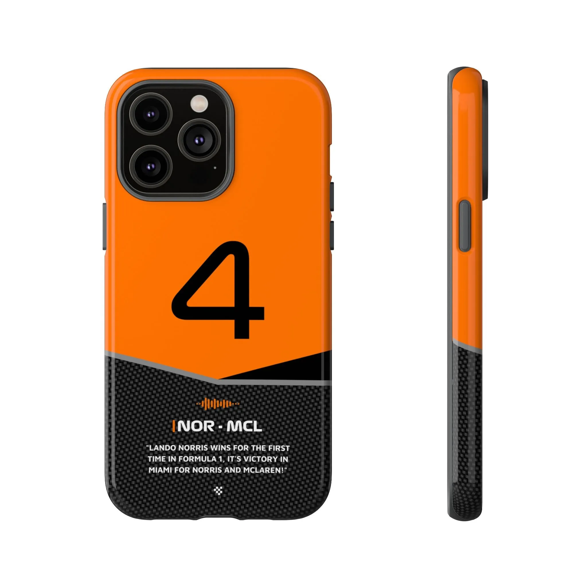Lando Norris F1 Car Phone Case 2024