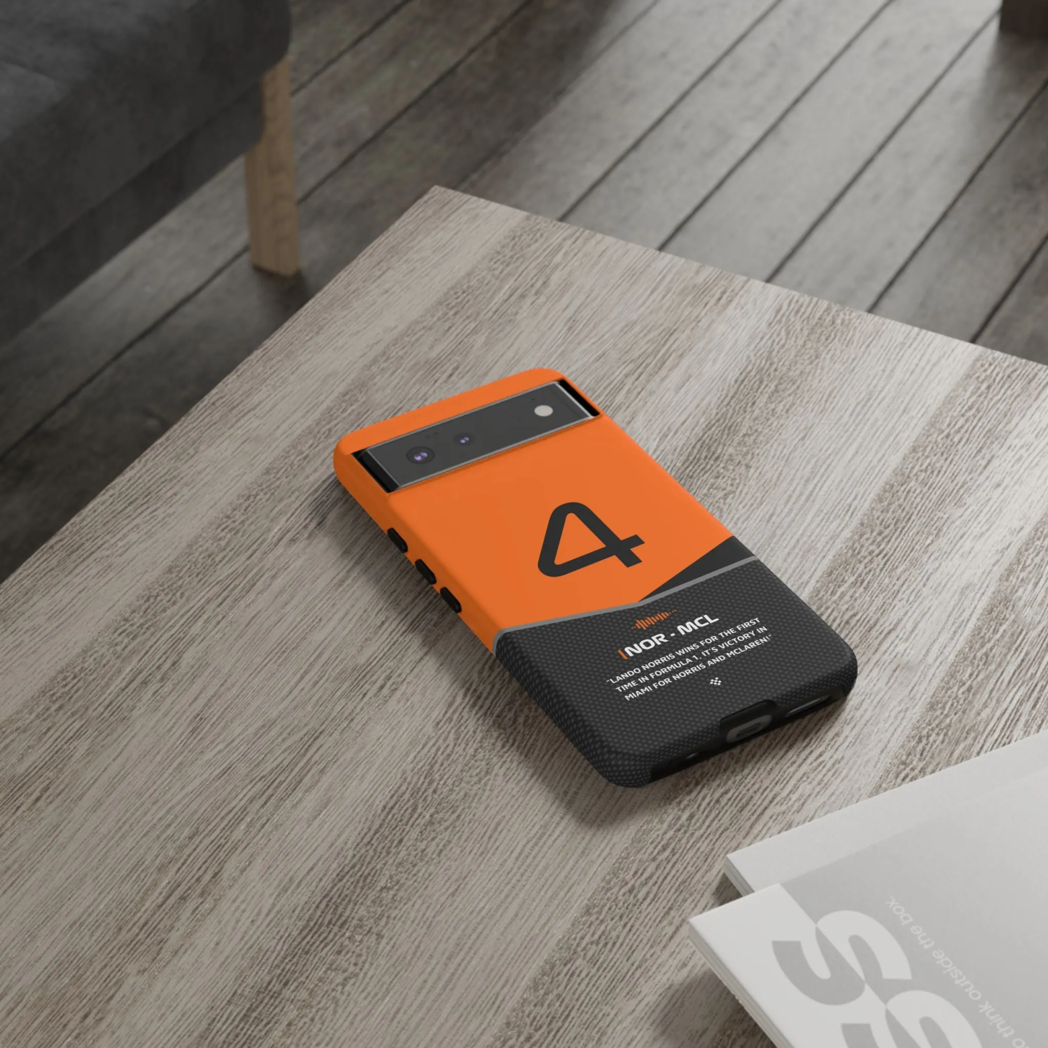 Lando Norris F1 Car Phone Case 2024
