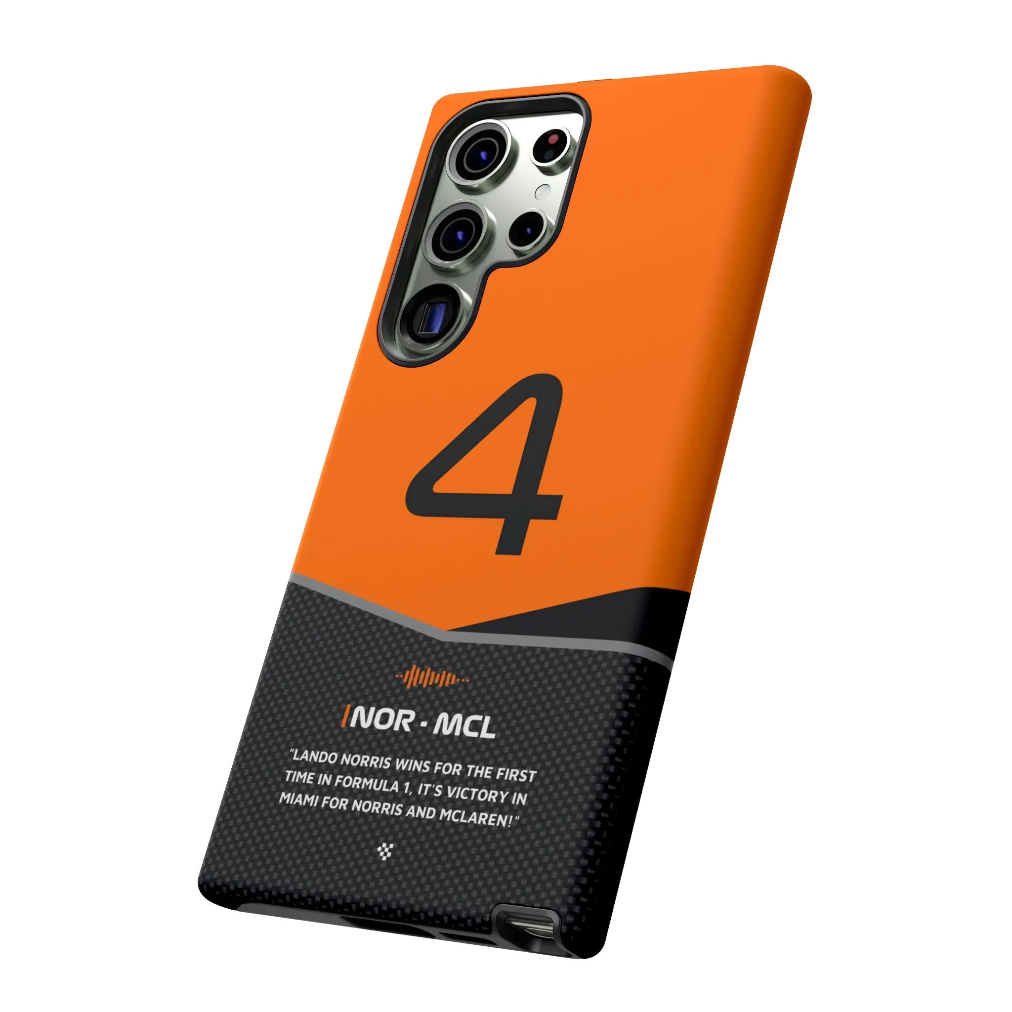 Lando Norris F1 Car Phone Case 2024