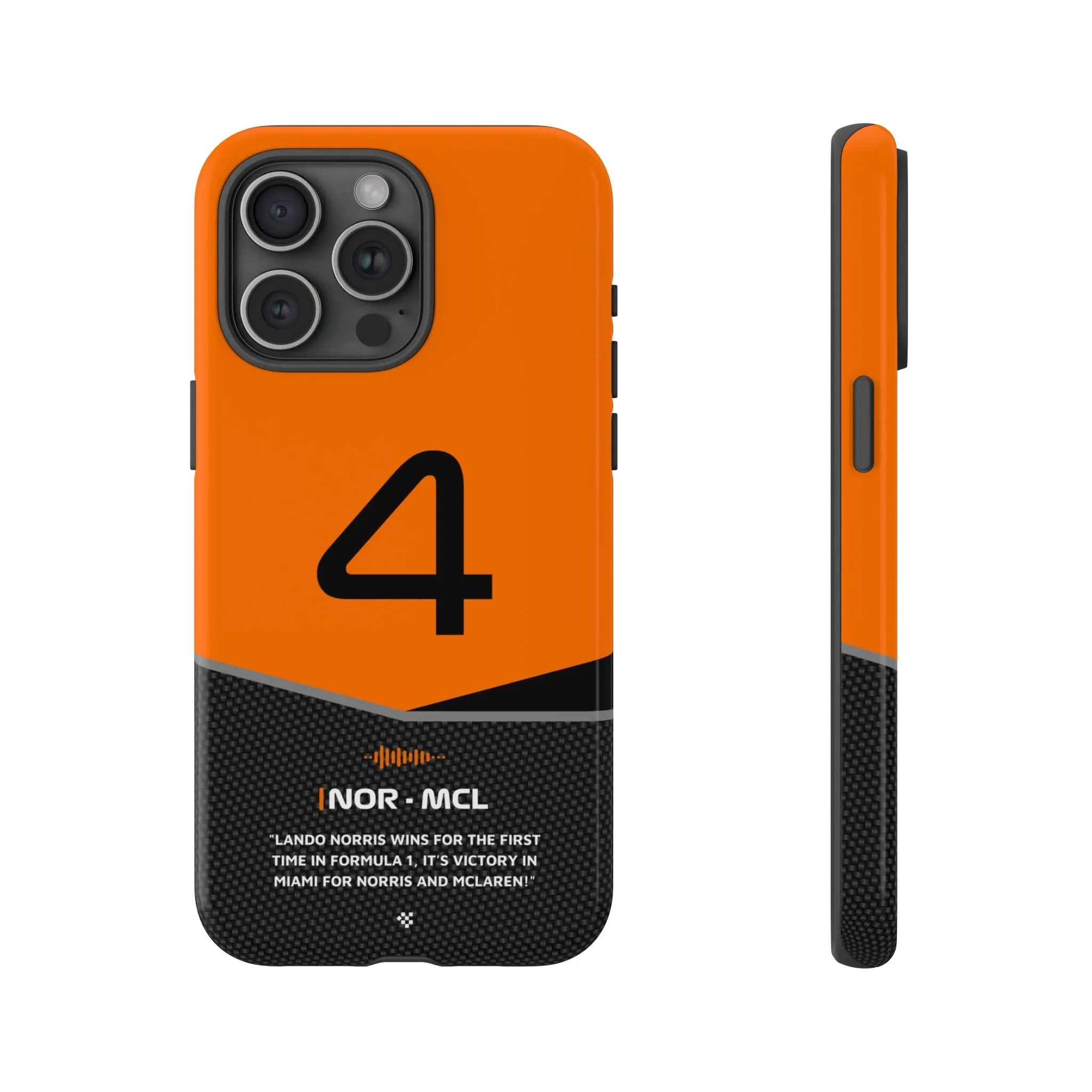Lando Norris F1 Car Phone Case 2024