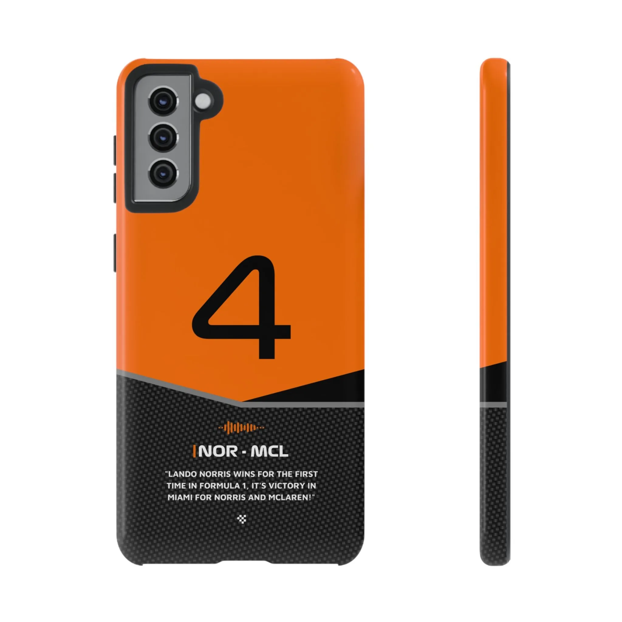 Lando Norris F1 Car Phone Case 2024