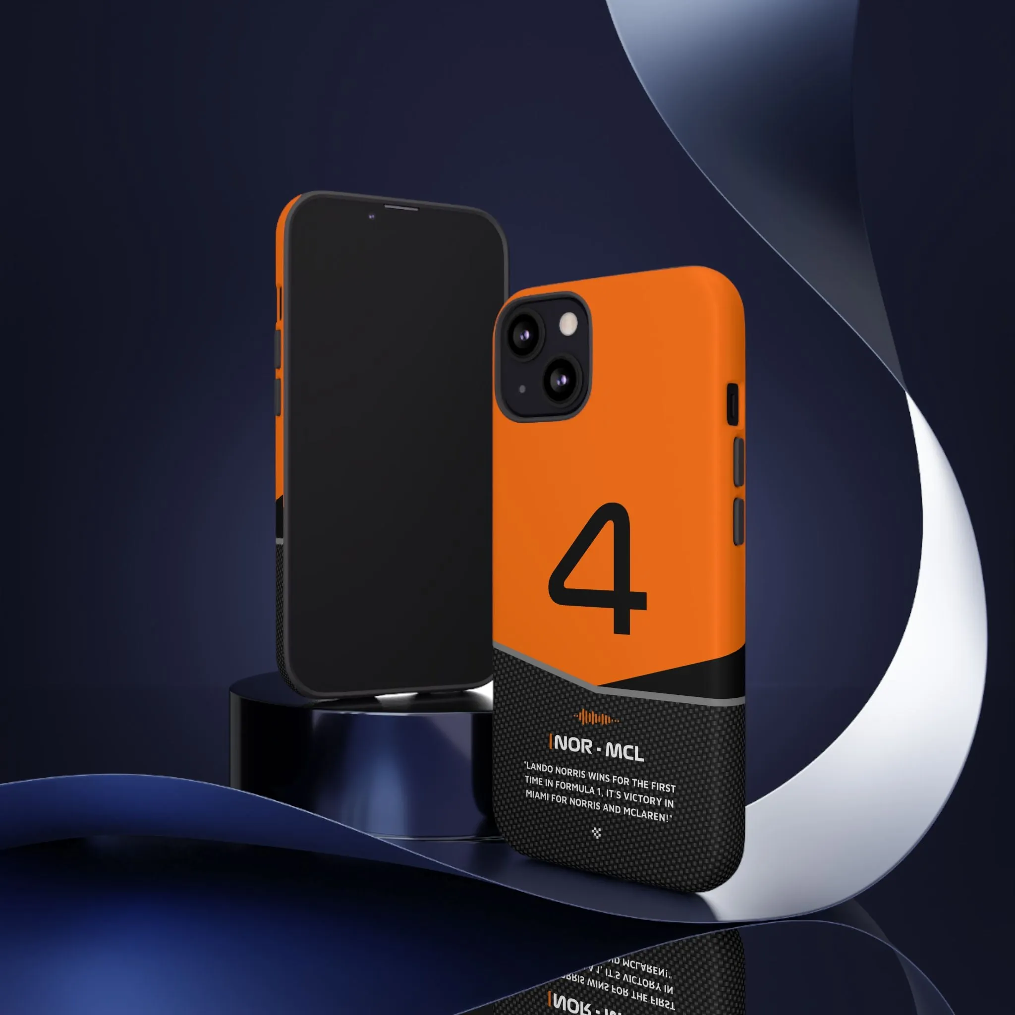 Lando Norris F1 Car Phone Case 2024