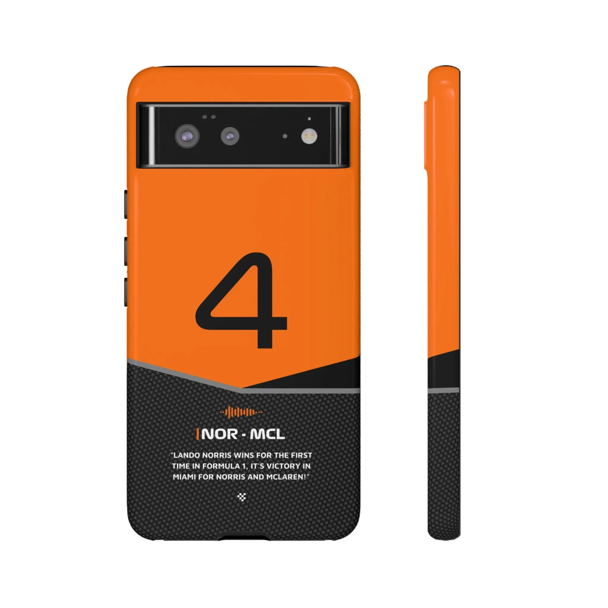 Lando Norris F1 Car Phone Case 2024
