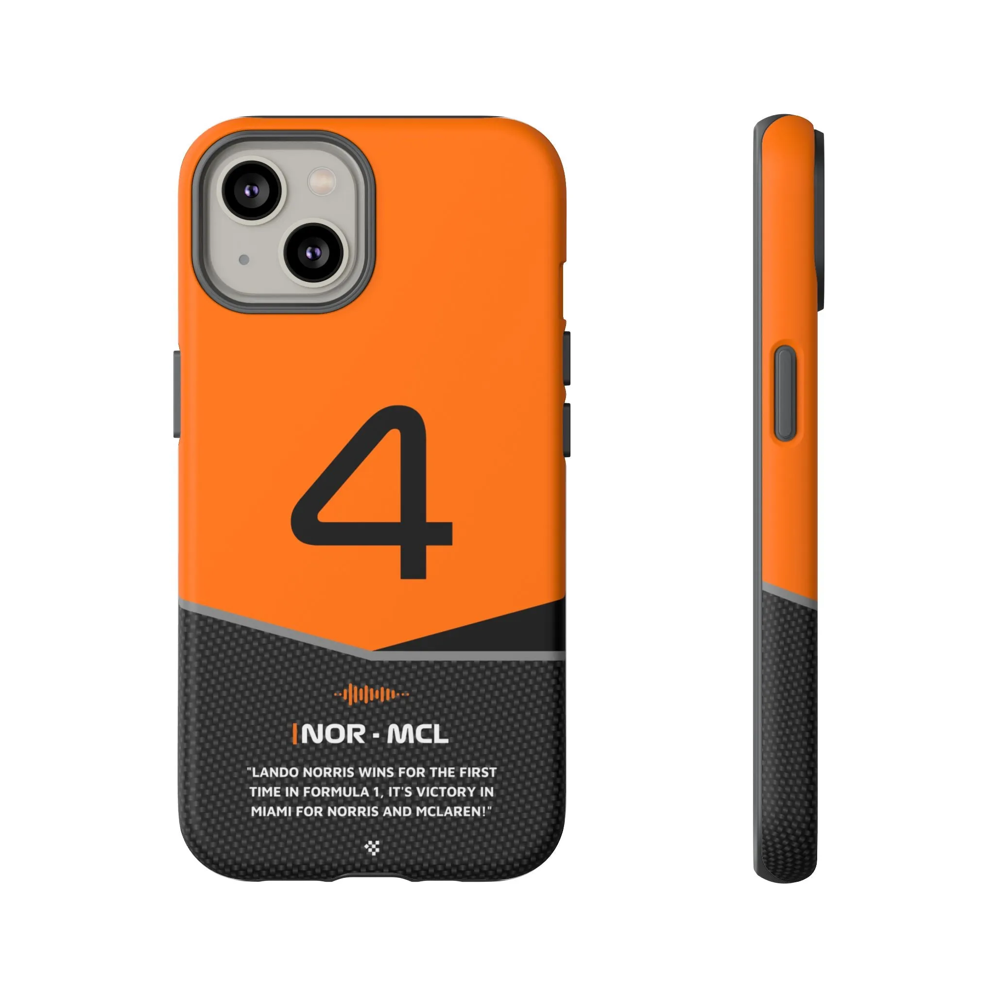 Lando Norris F1 Car Phone Case 2024
