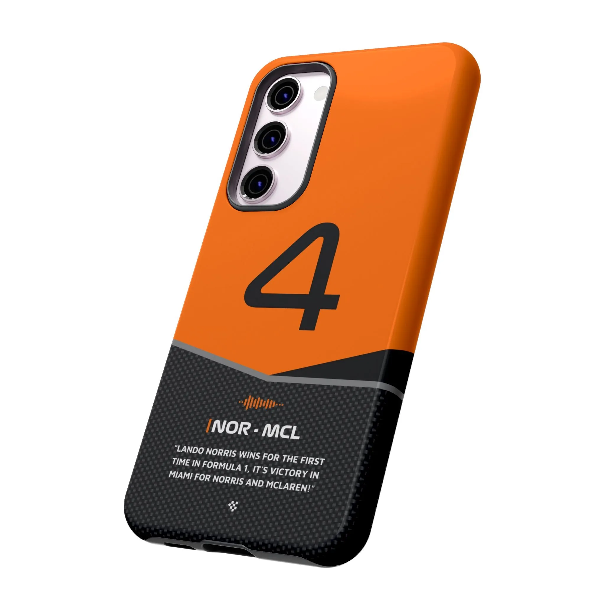Lando Norris F1 Car Phone Case 2024