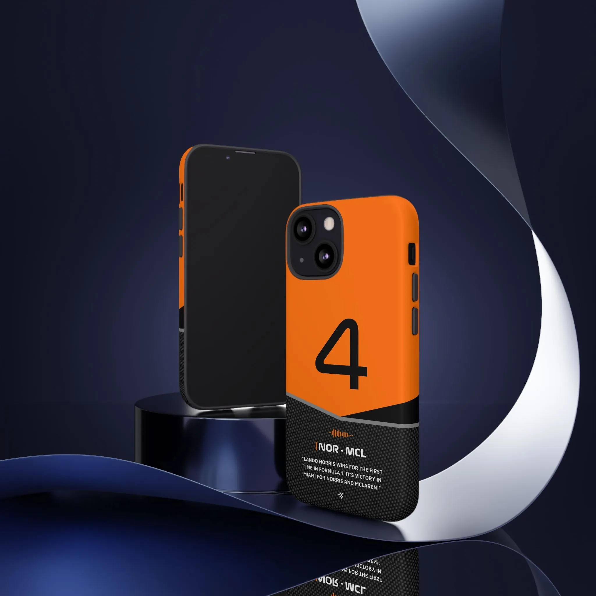 Lando Norris F1 Car Phone Case 2024