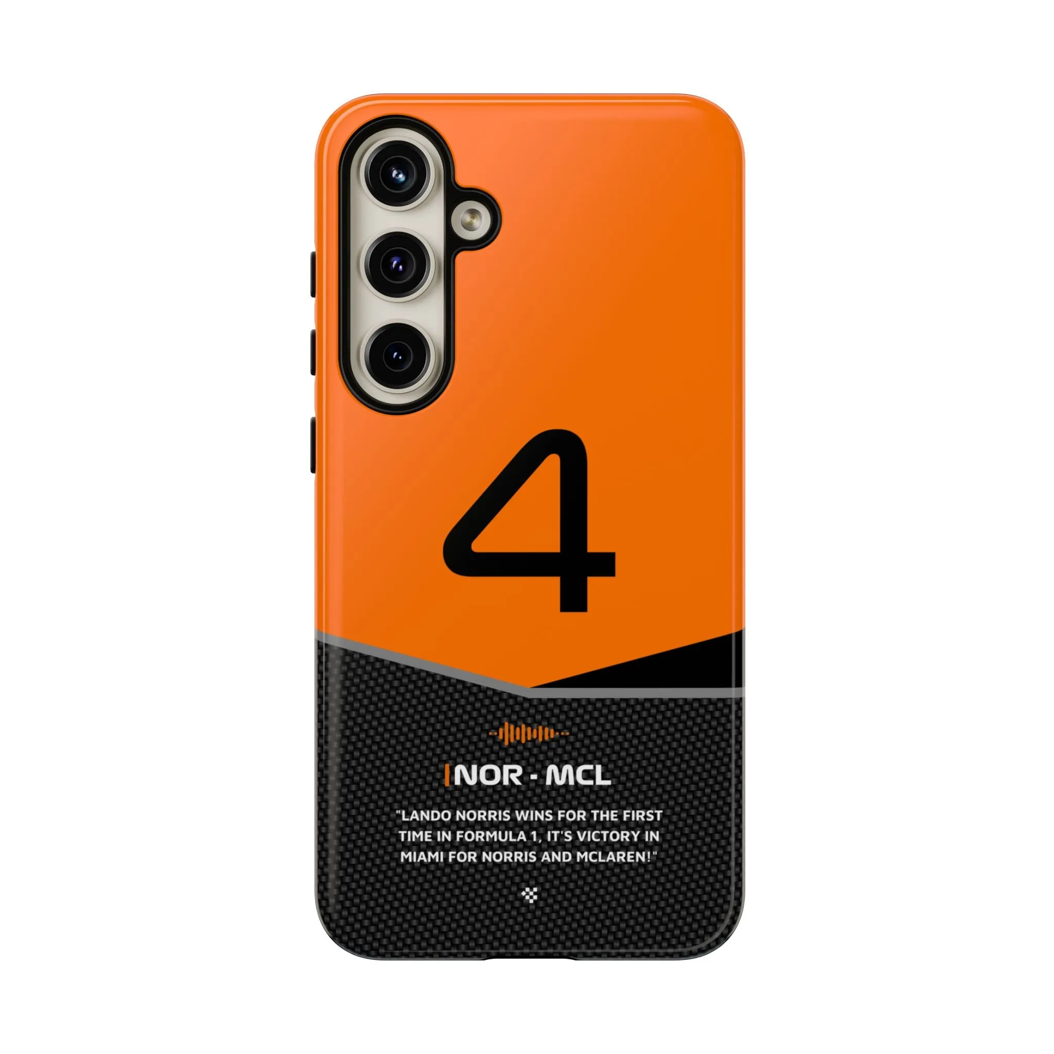 Lando Norris F1 Car Phone Case 2024