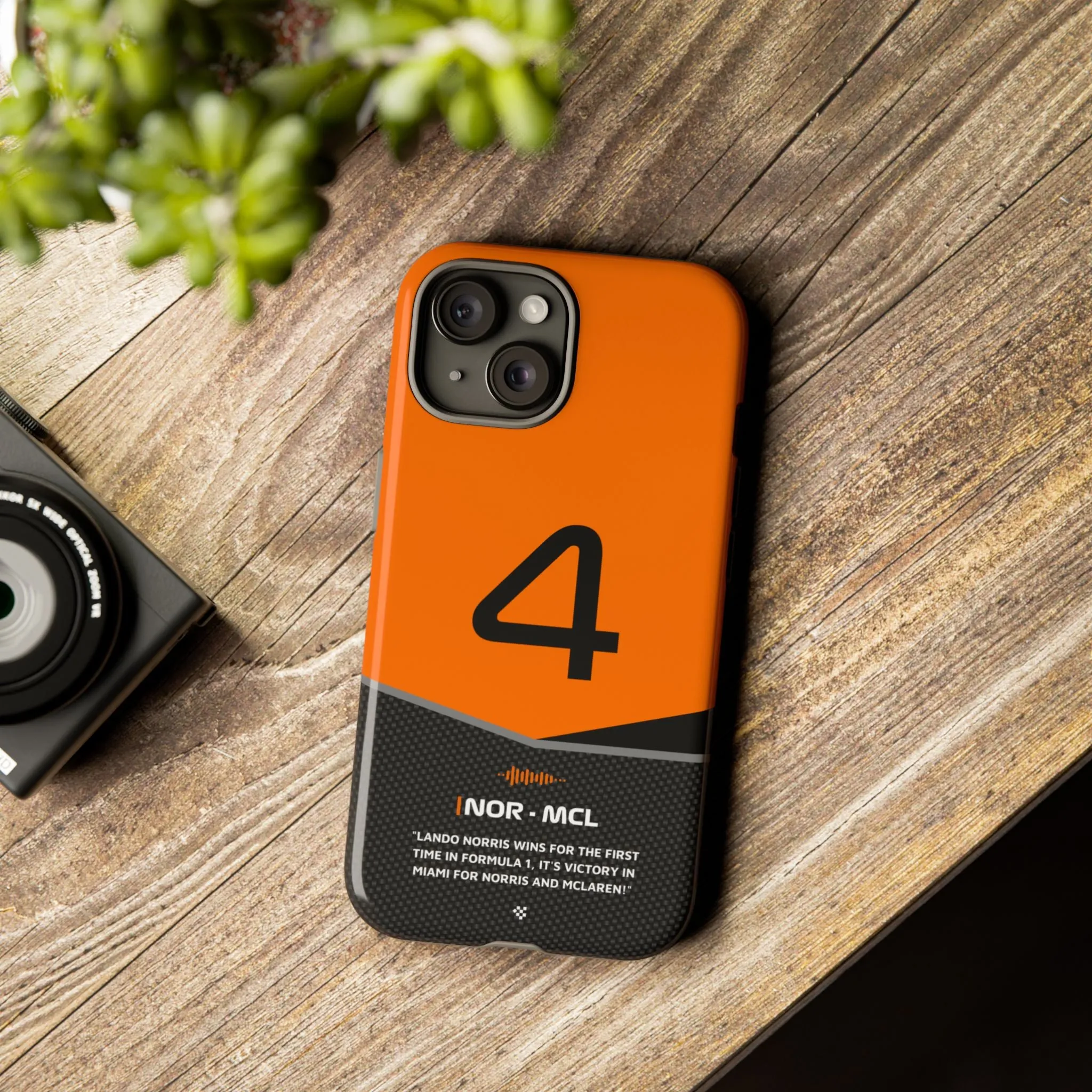 Lando Norris F1 Car Phone Case 2024