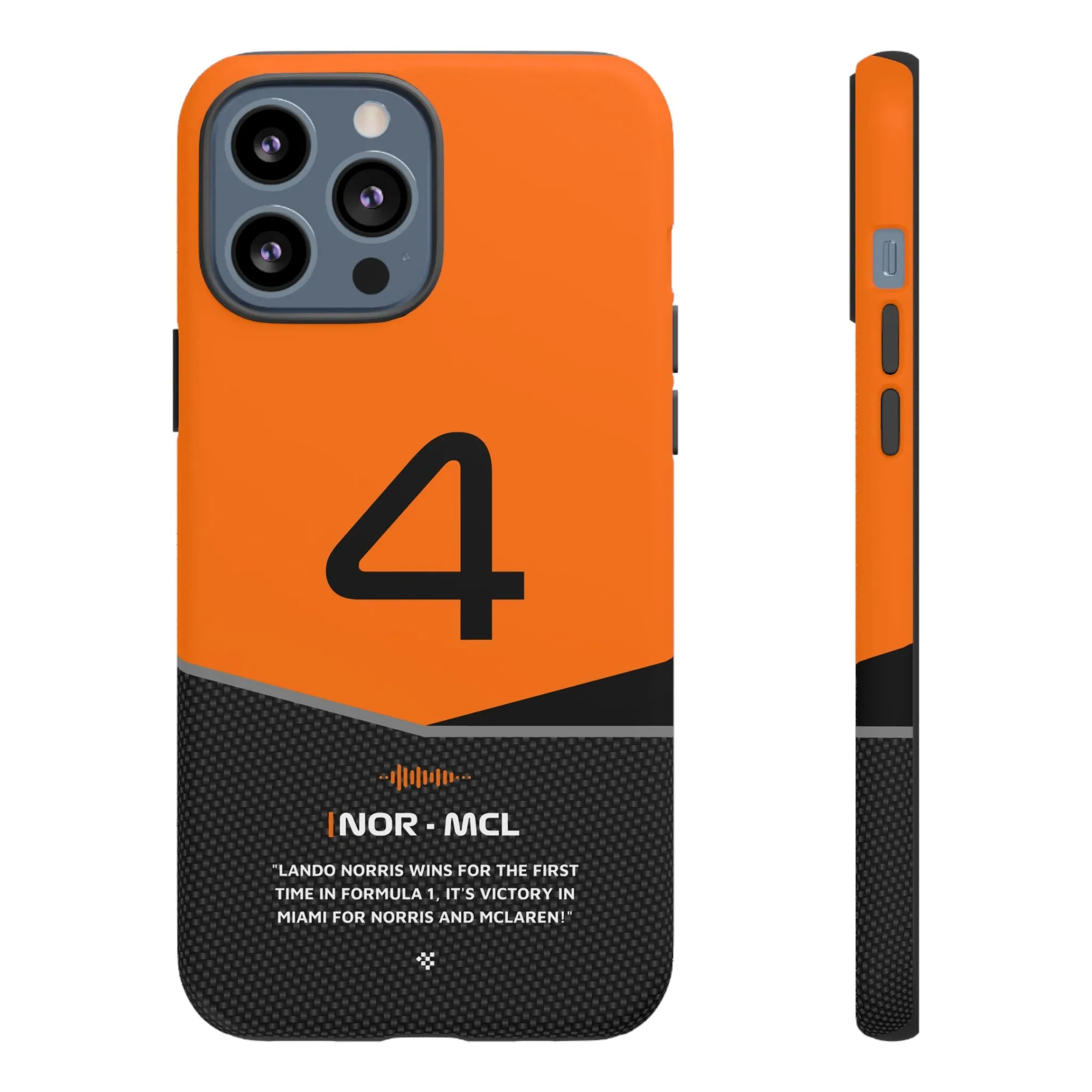 Lando Norris F1 Car Phone Case 2024