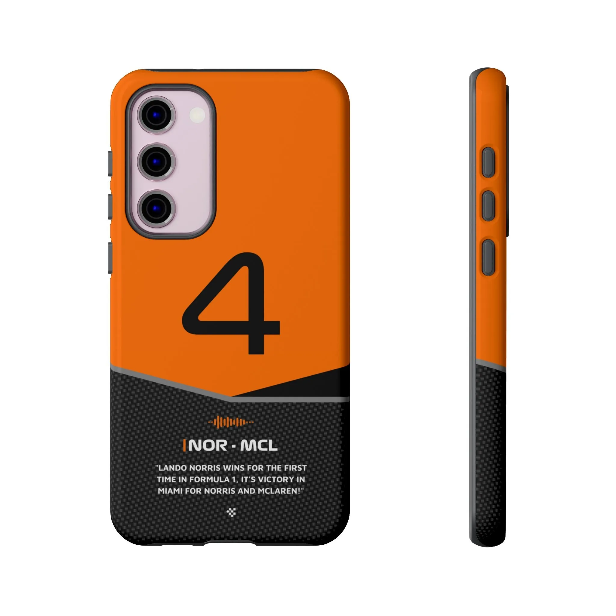 Lando Norris F1 Car Phone Case 2024