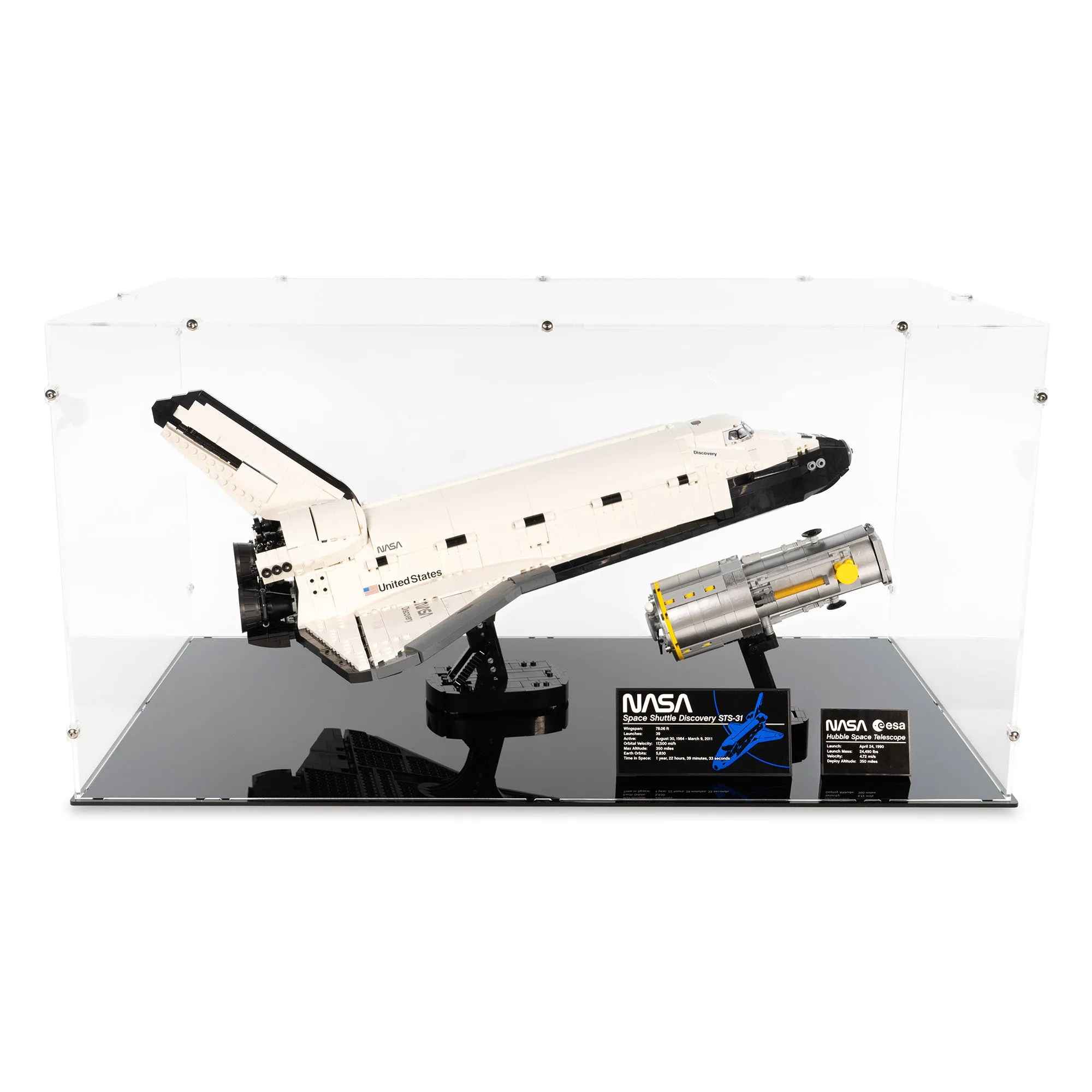 LEGO® NASA Space Shuttle Discovery Display Case (10283)