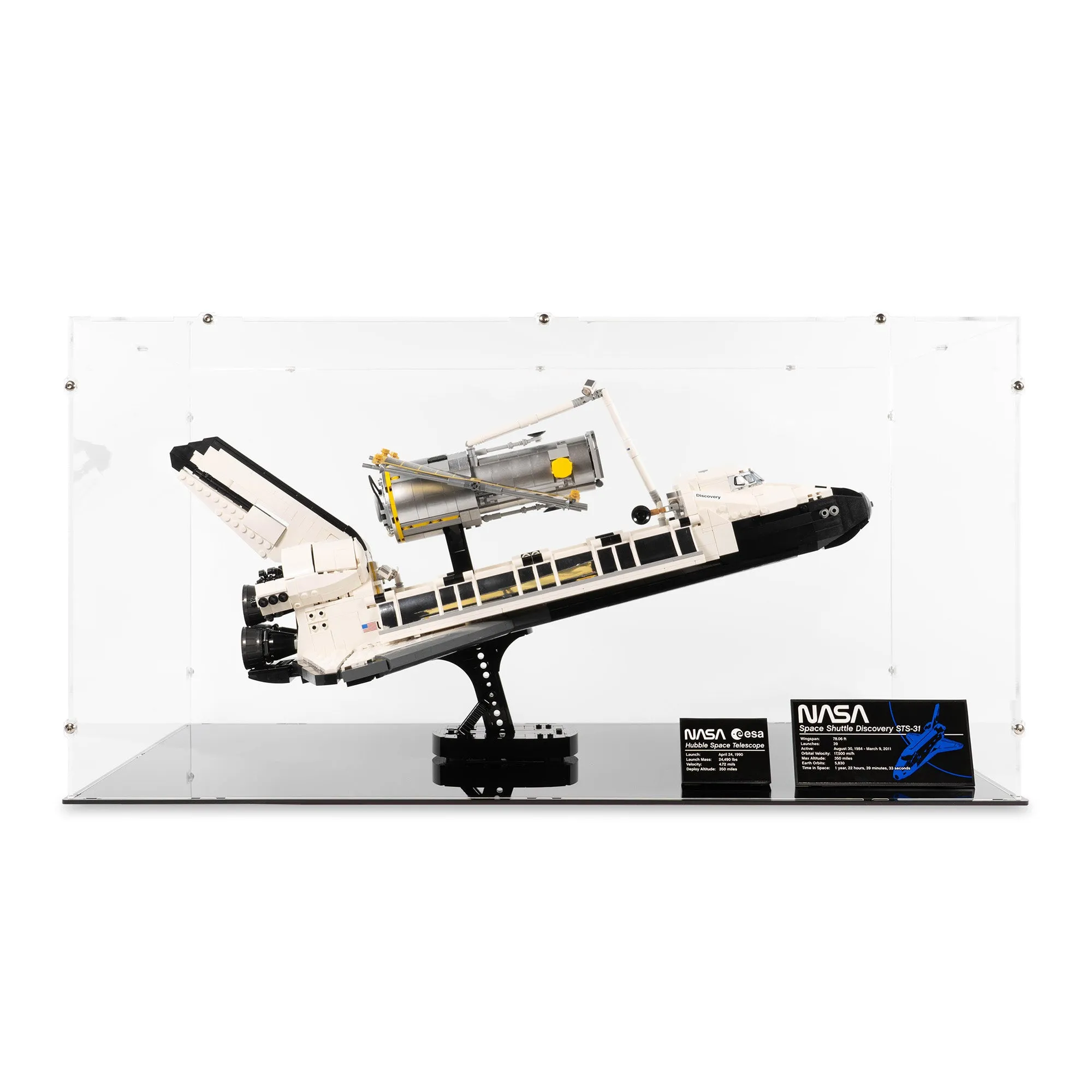 LEGO® NASA Space Shuttle Discovery Display Case (10283)