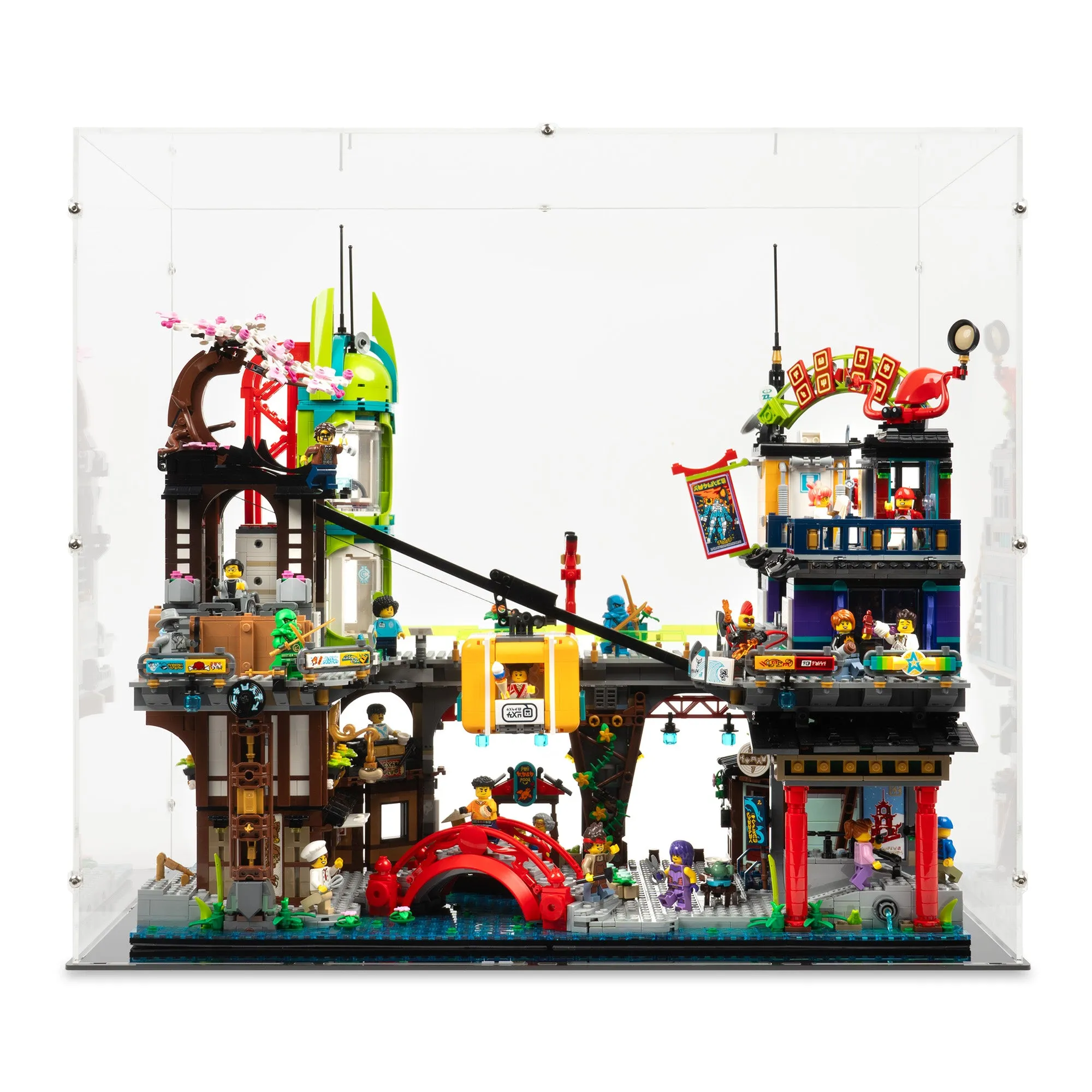 LEGO® NINJAGO® City Markets Display Case (71799)