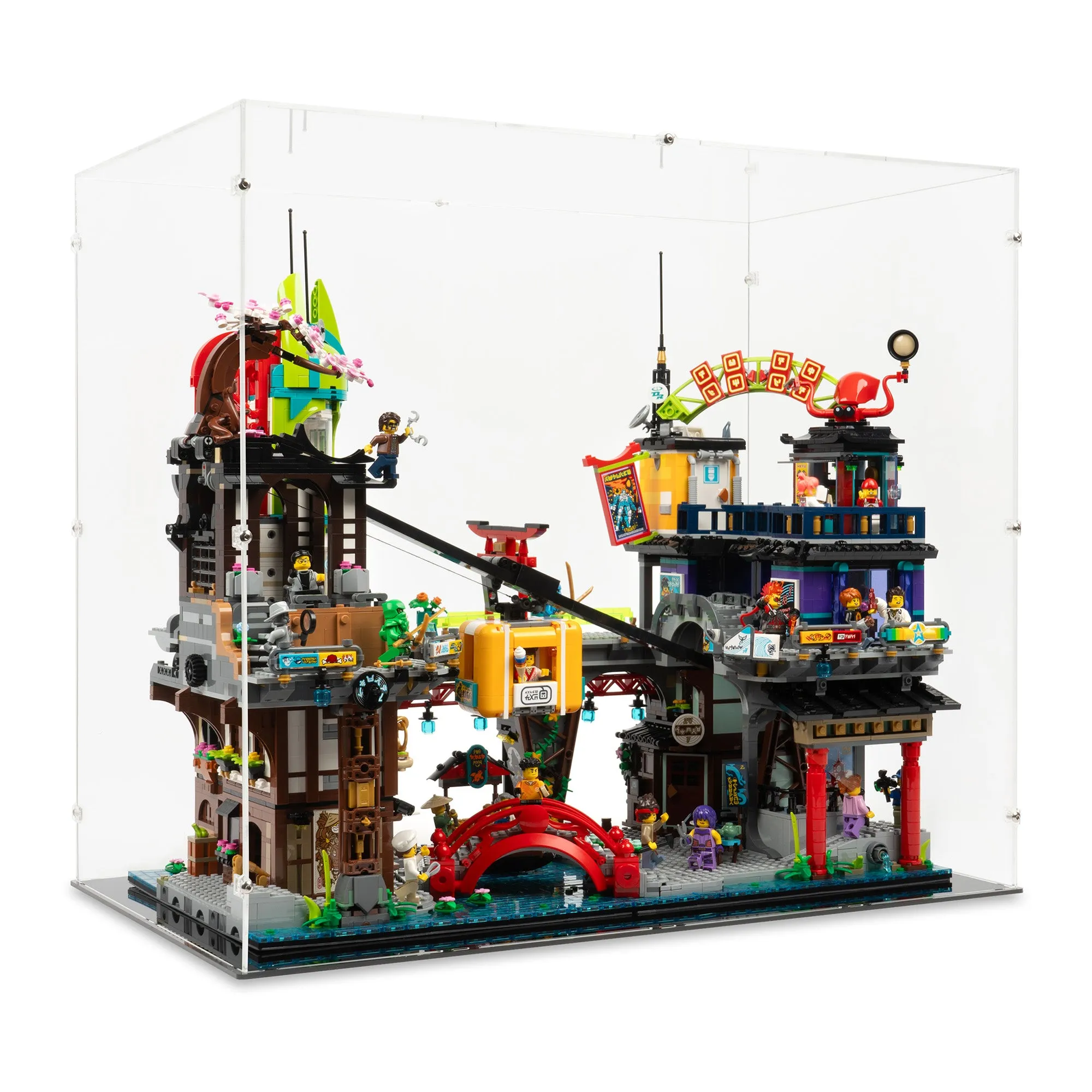 LEGO® NINJAGO® City Markets Display Case (71799)