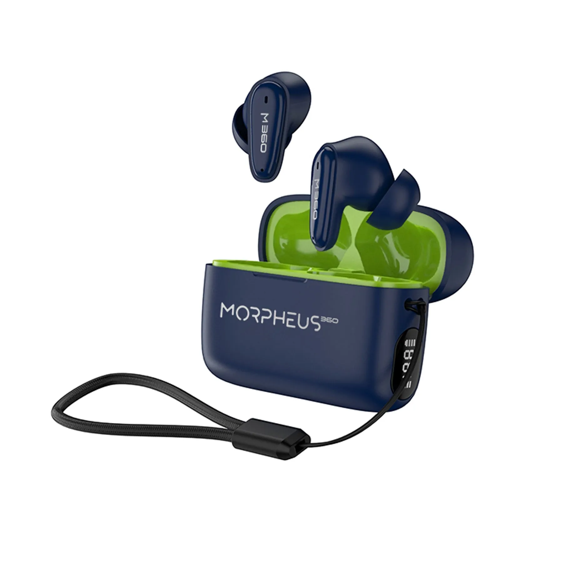 m360 Nemesis True Wireless Earbuds - Bluetooth Headphones - TW1800B