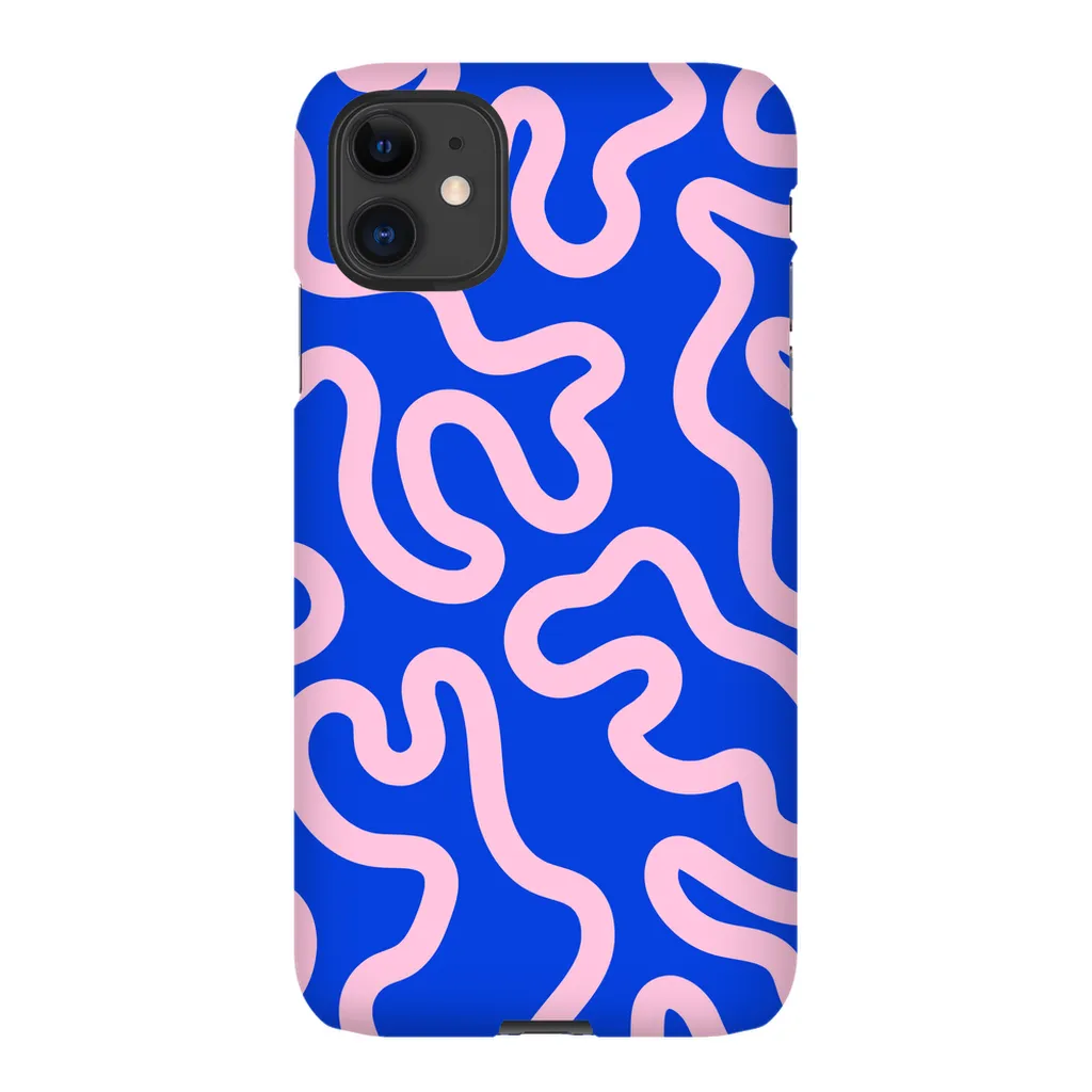 Neon Moments Phone Case - Blue