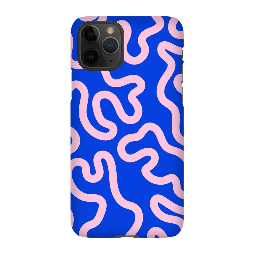 Neon Moments Phone Case - Blue