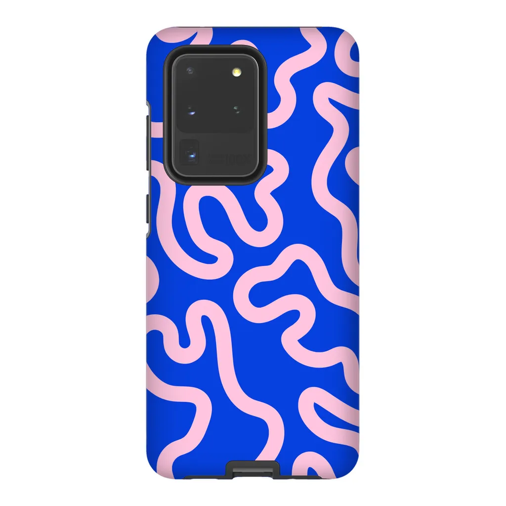 Neon Moments Phone Case - Blue