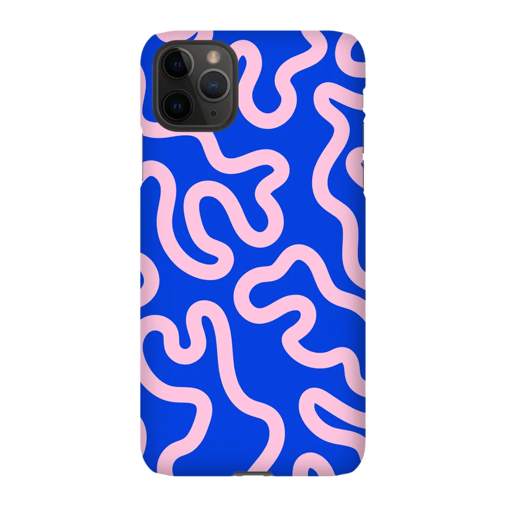 Neon Moments Phone Case - Blue