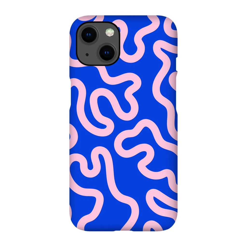Neon Moments Phone Case - Blue