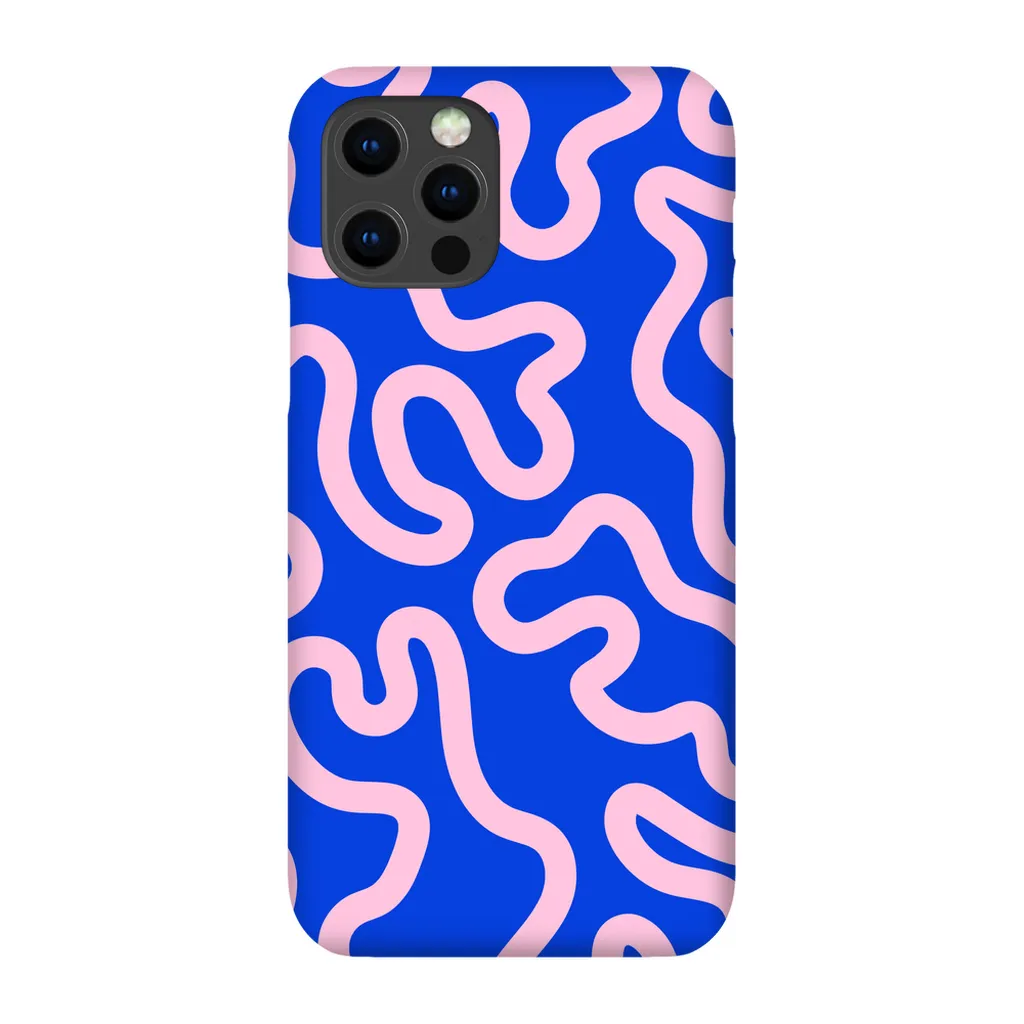 Neon Moments Phone Case - Blue
