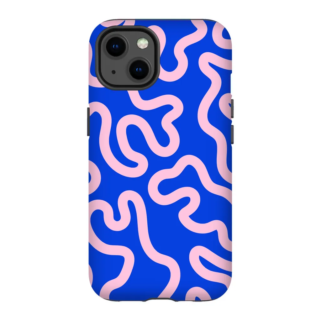 Neon Moments Phone Case - Blue
