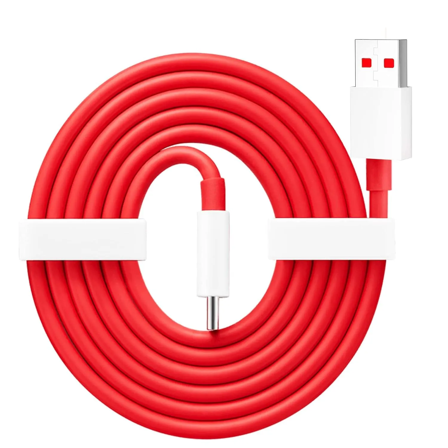 Oneplus 12R SUPERVOOC 10A USB to Type C Data Sync Cable Red-100CM